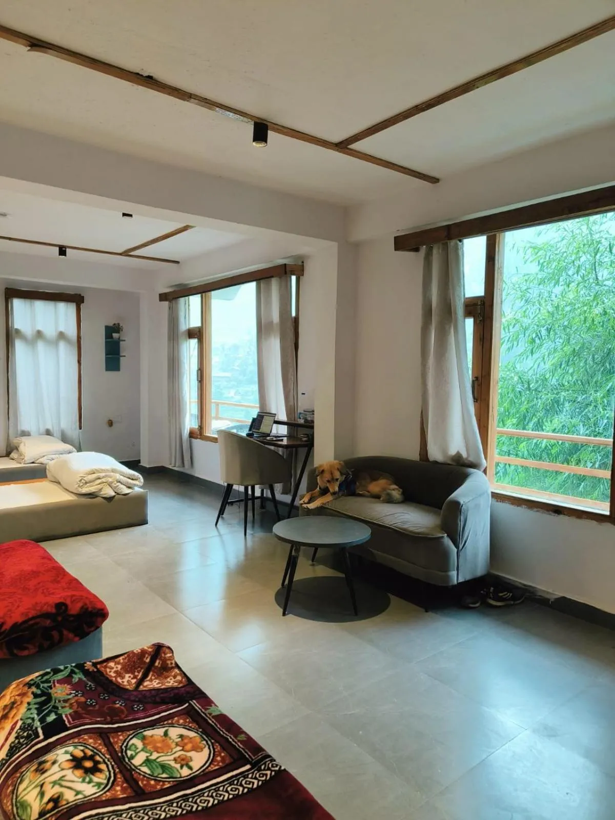 Bed in Peppy Nomads Luxuria