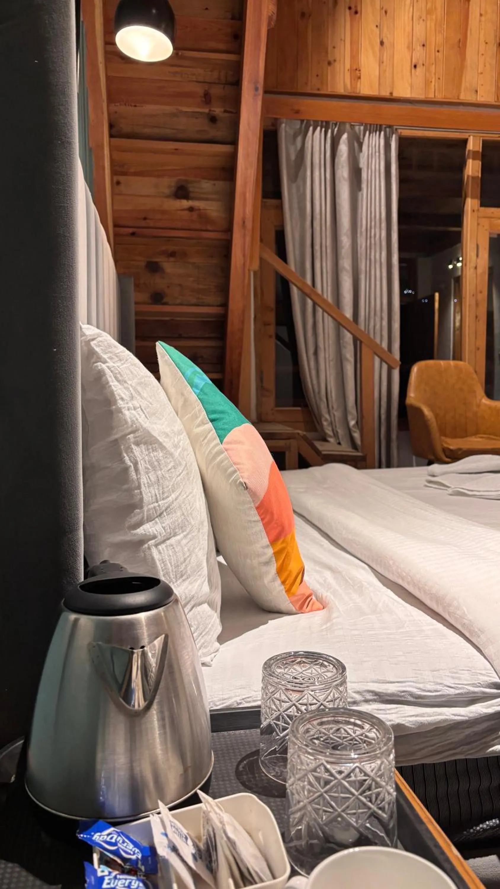 Bed in Peppy Nomads Luxuria