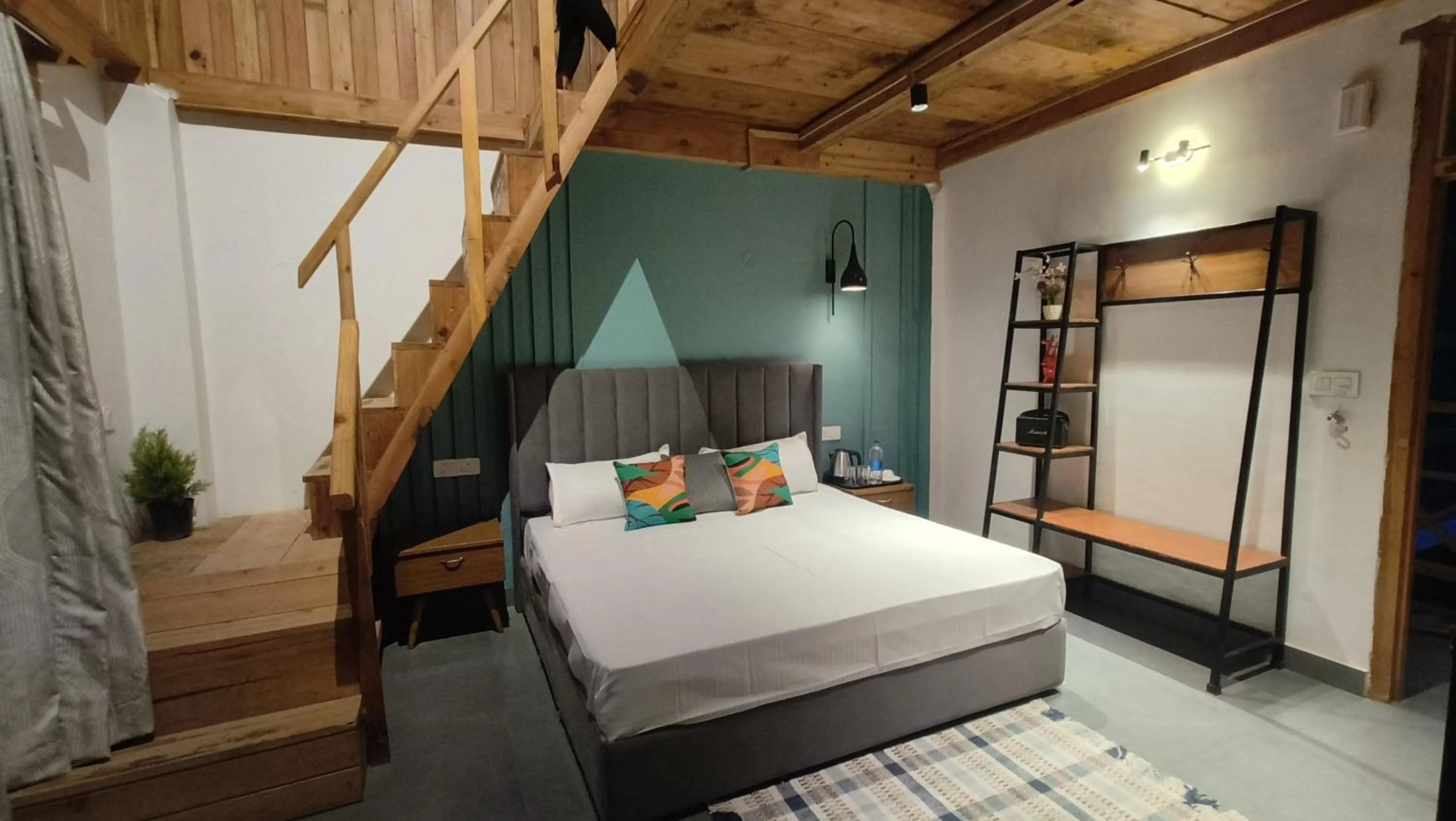 Bed in Peppy Nomads Luxuria