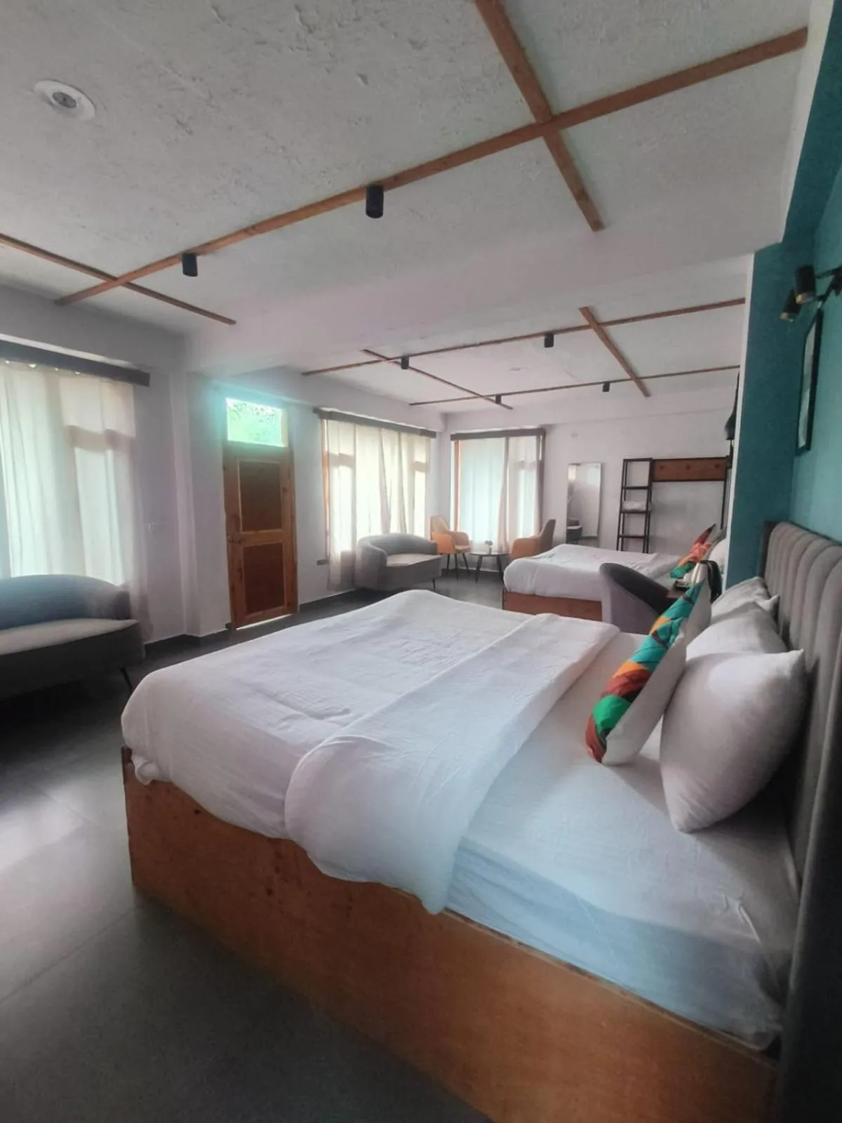 Bed in Peppy Nomads Luxuria