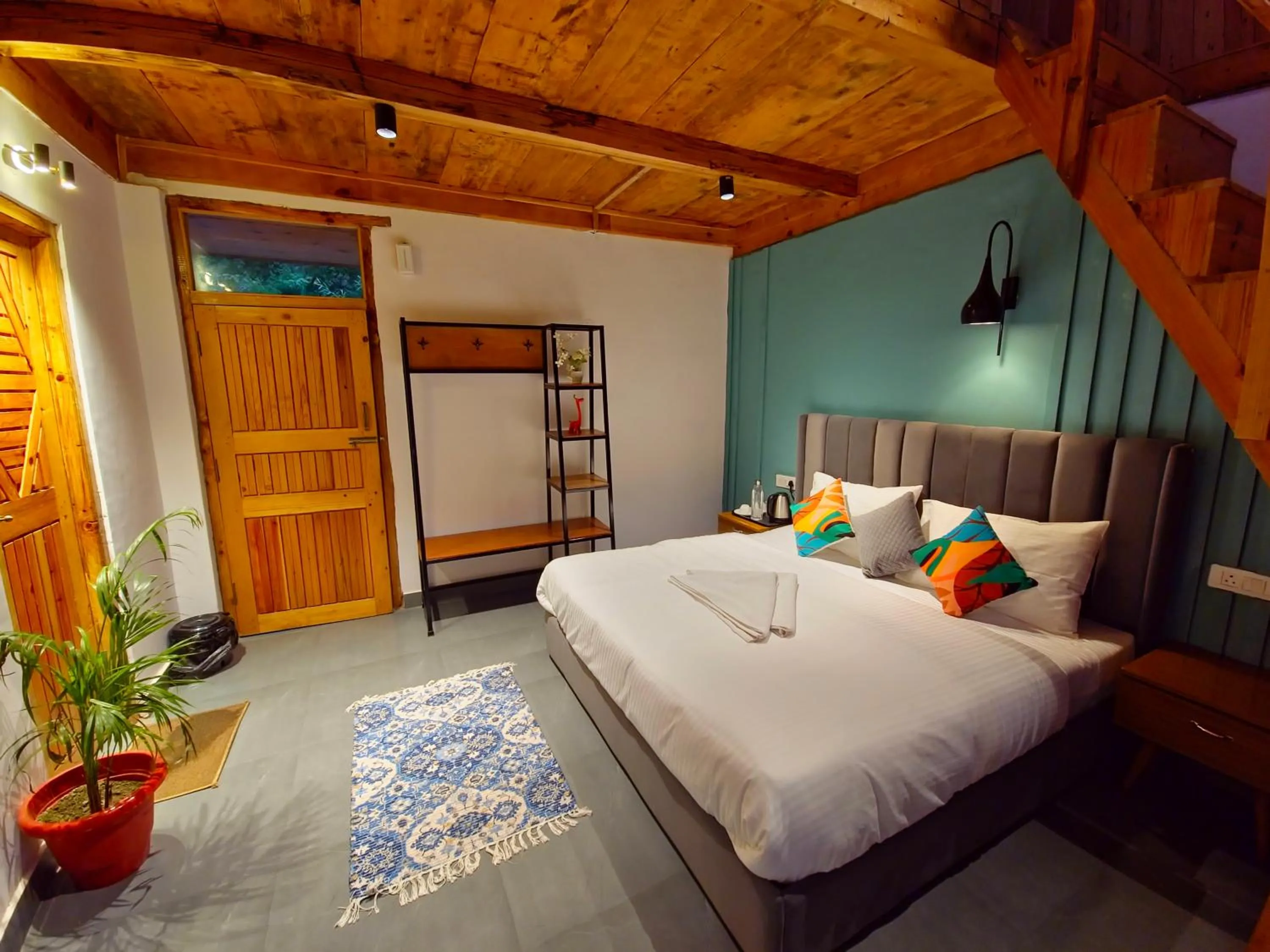 Bed in Peppy Nomads Luxuria