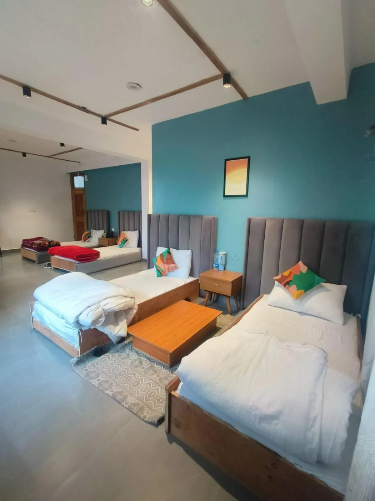 Bed in Peppy Nomads Luxuria