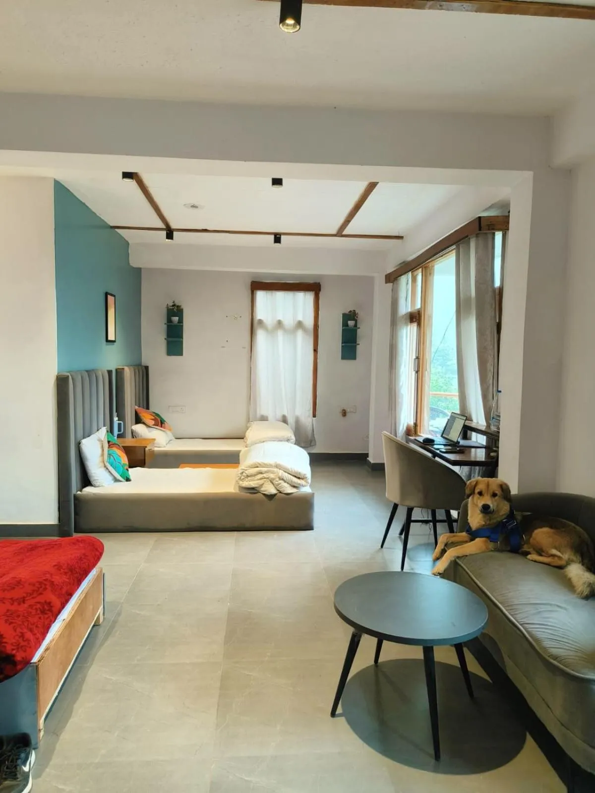 Bed in Peppy Nomads Luxuria