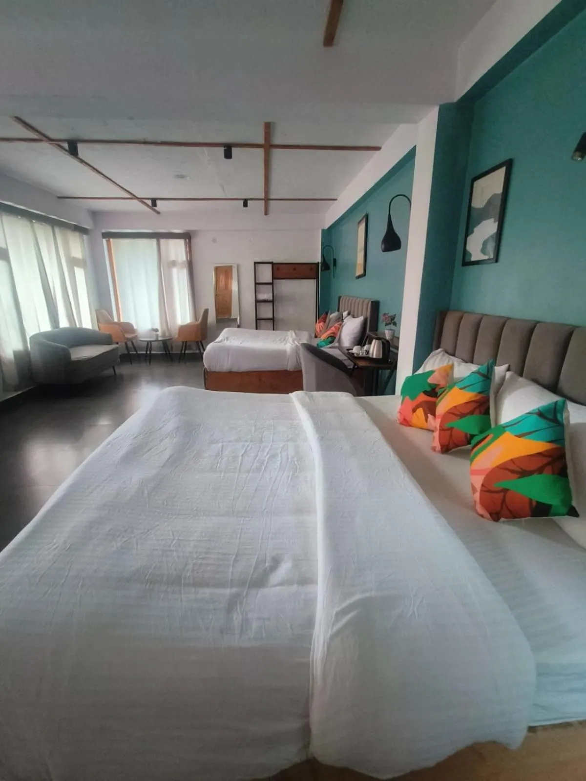 Bed in Peppy Nomads Luxuria