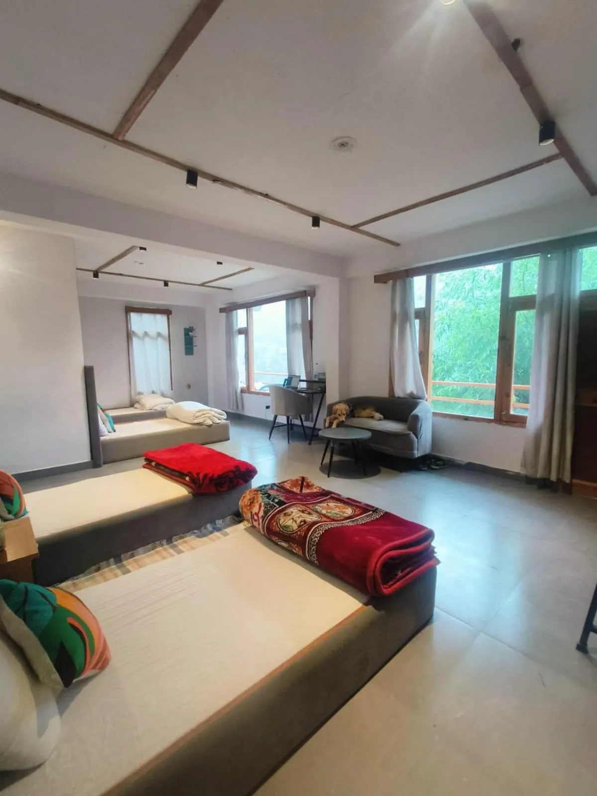 Bed in Peppy Nomads Luxuria