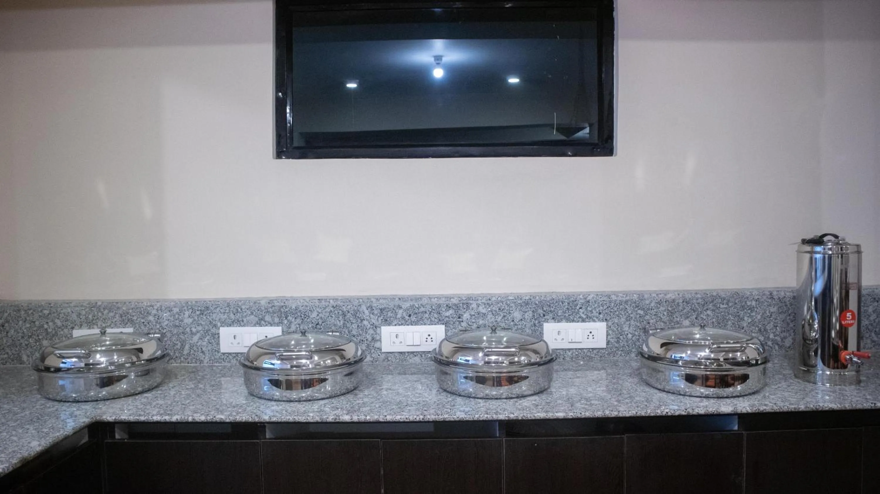 Buffet breakfast in Hotel Shambhala