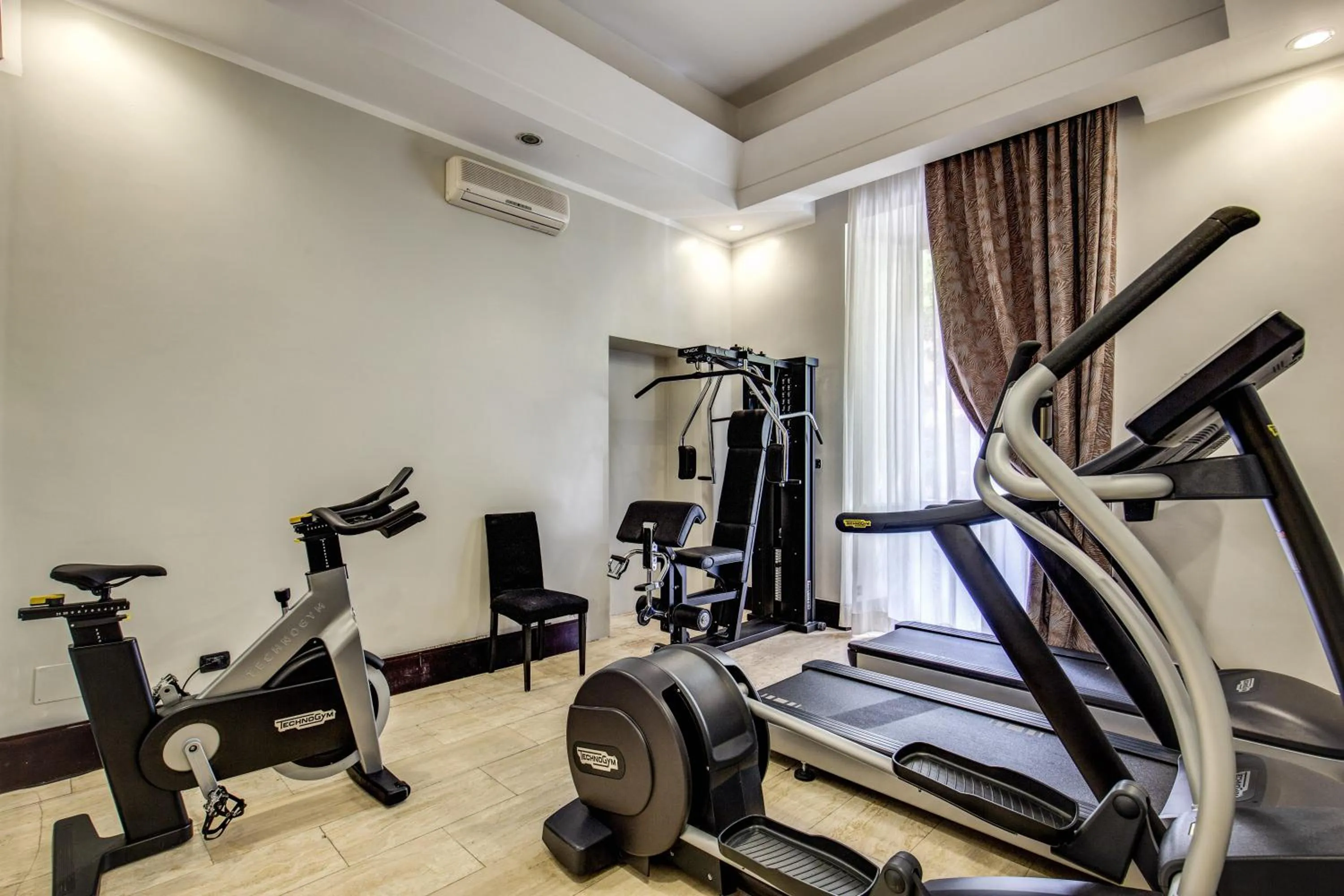 Fitness centre/facilities in Hotel dei Quiriti