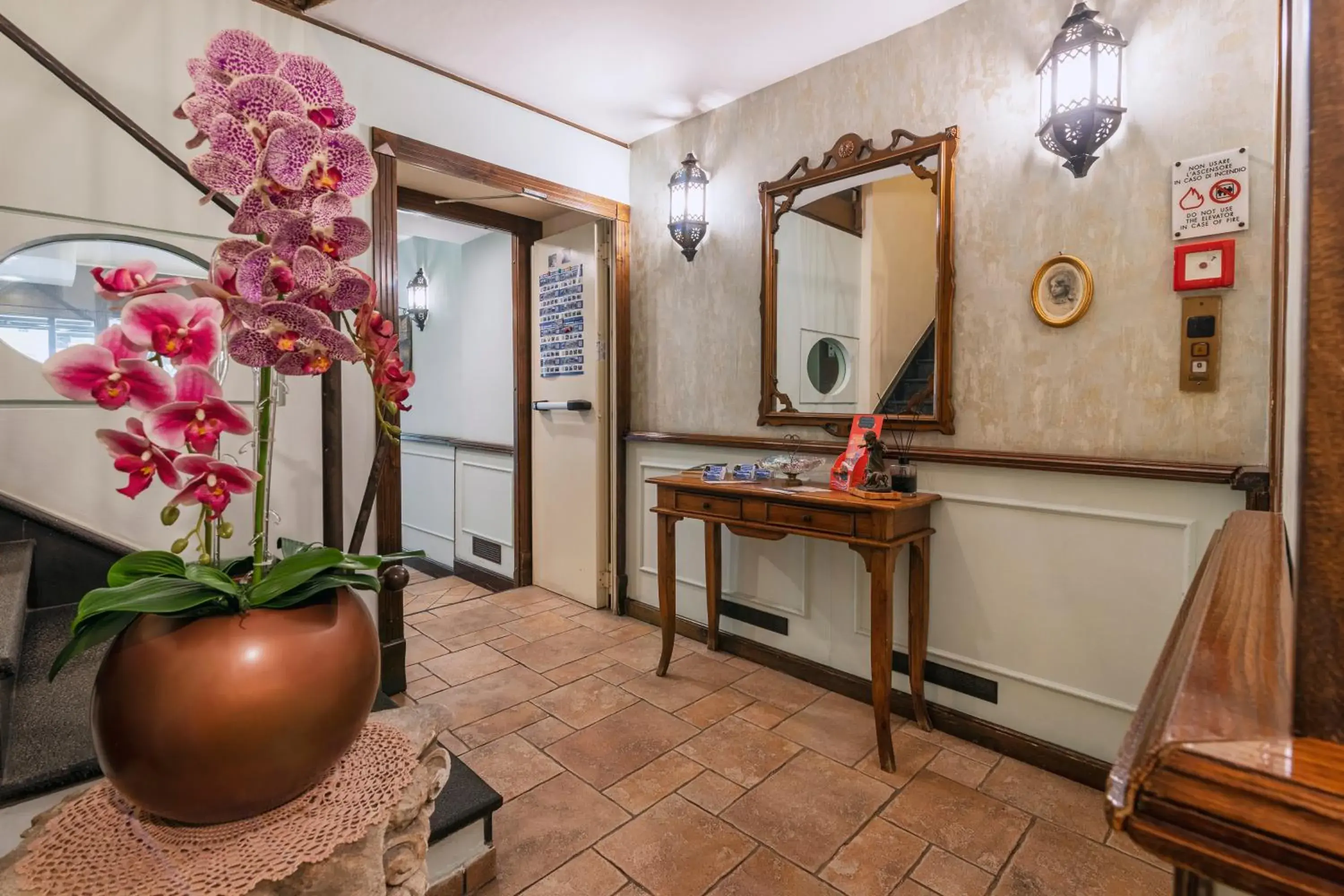 Lobby or reception in Hotel Il Convento Lobby or reception in Hotel Il Convento