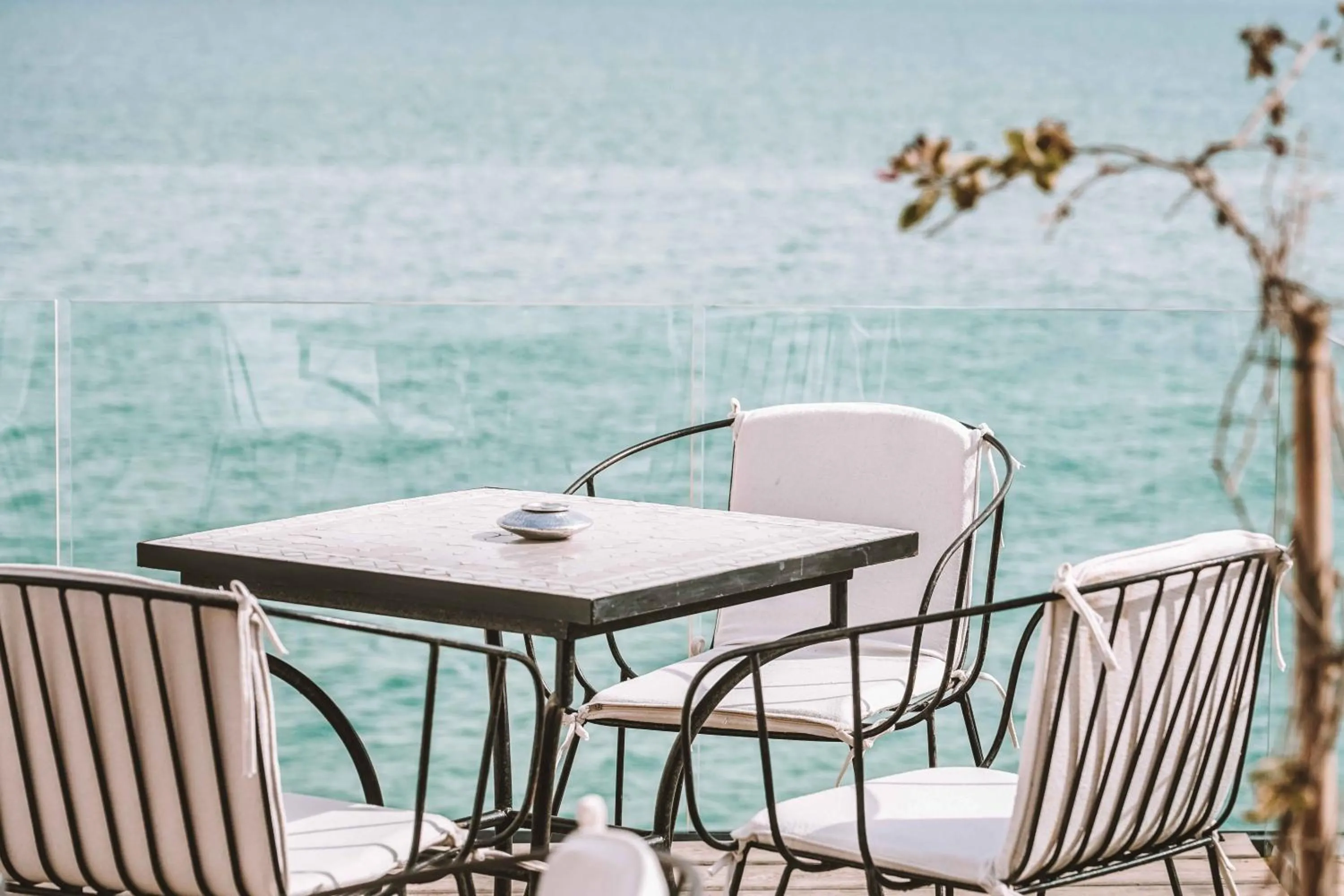 Patio in Hôtel Oasis Dakhla