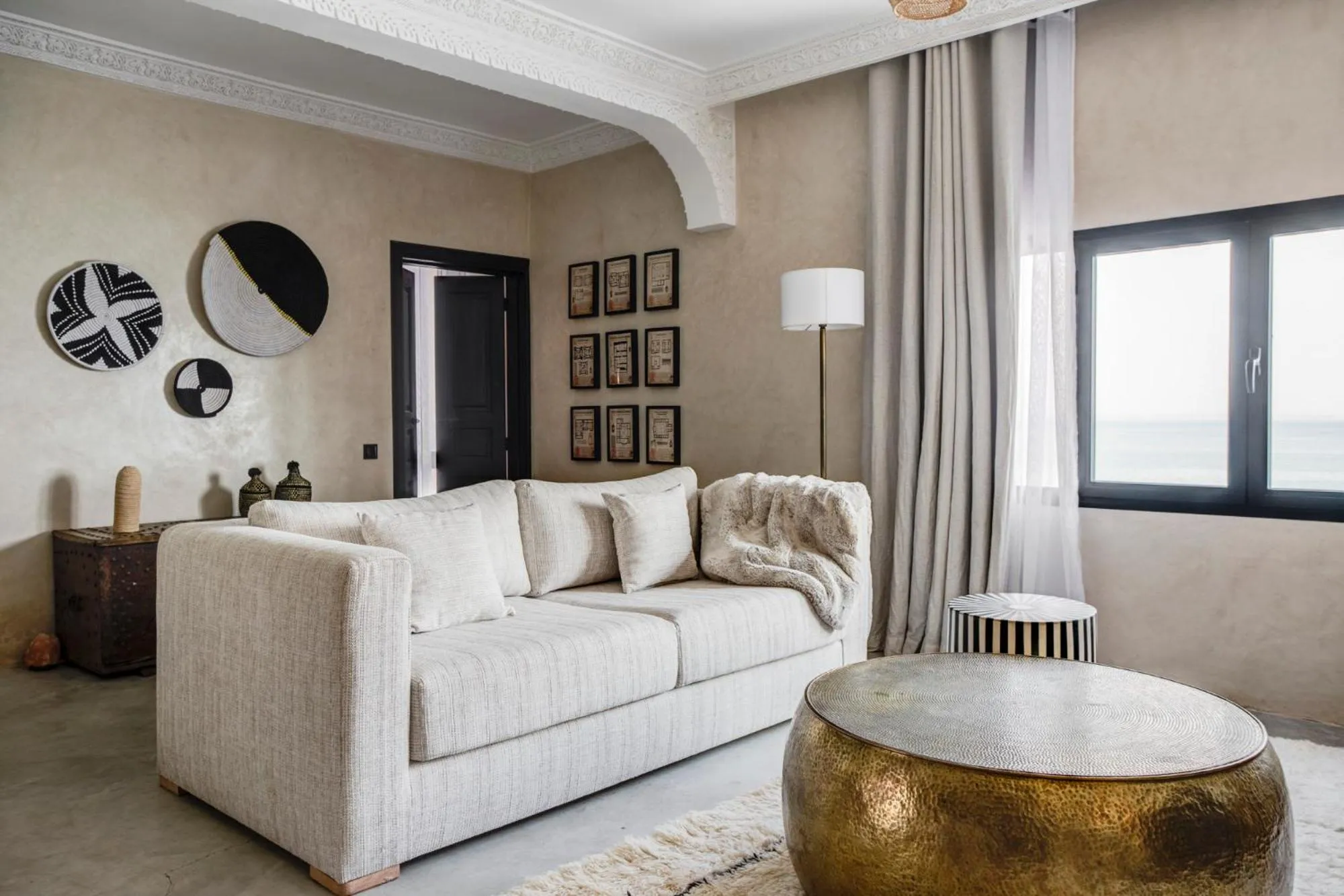 Living room in Hôtel Oasis Dakhla