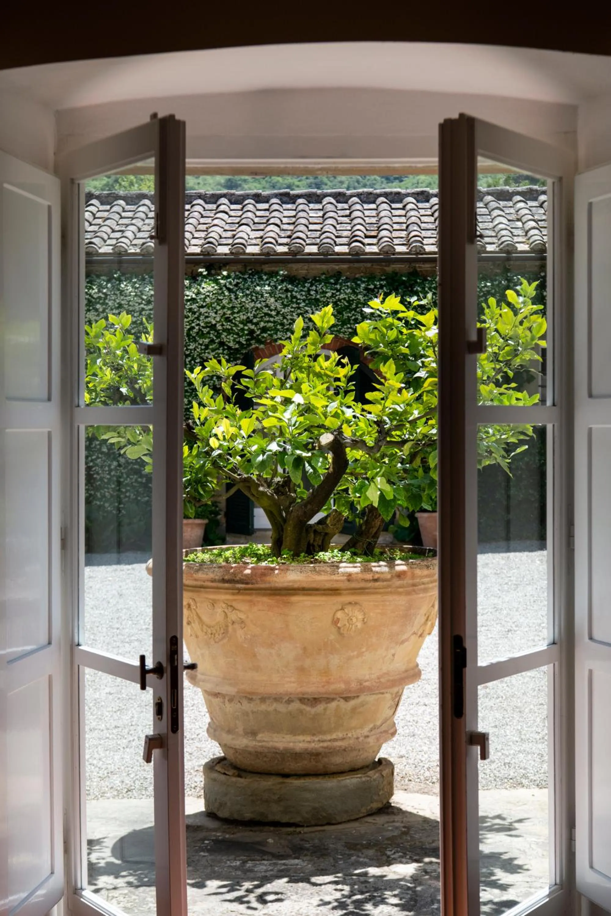 Garden view in Villa di Piazzano - Small Luxury Hotels of the World