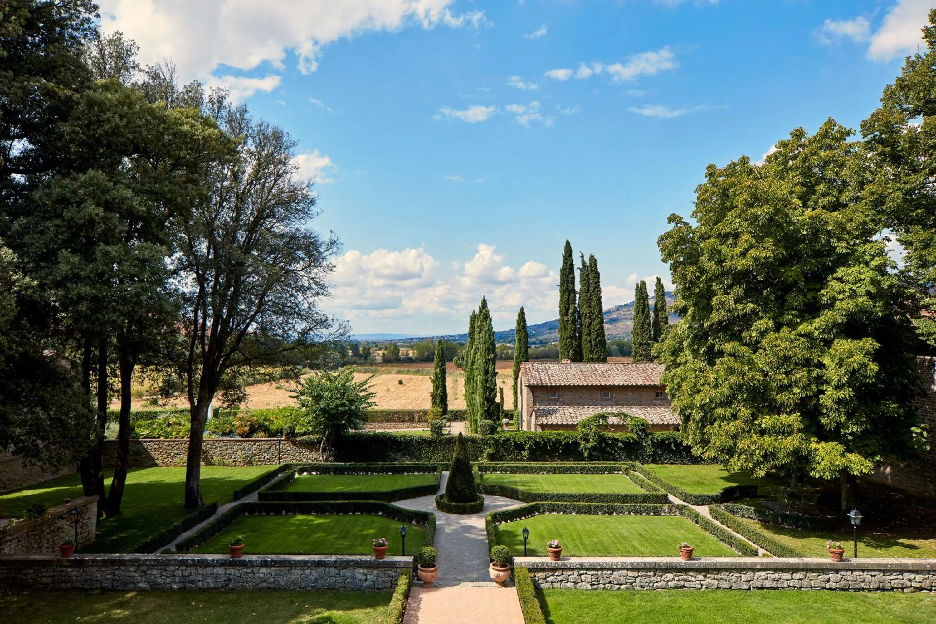Garden in Villa di Piazzano - Small Luxury Hotels of the World