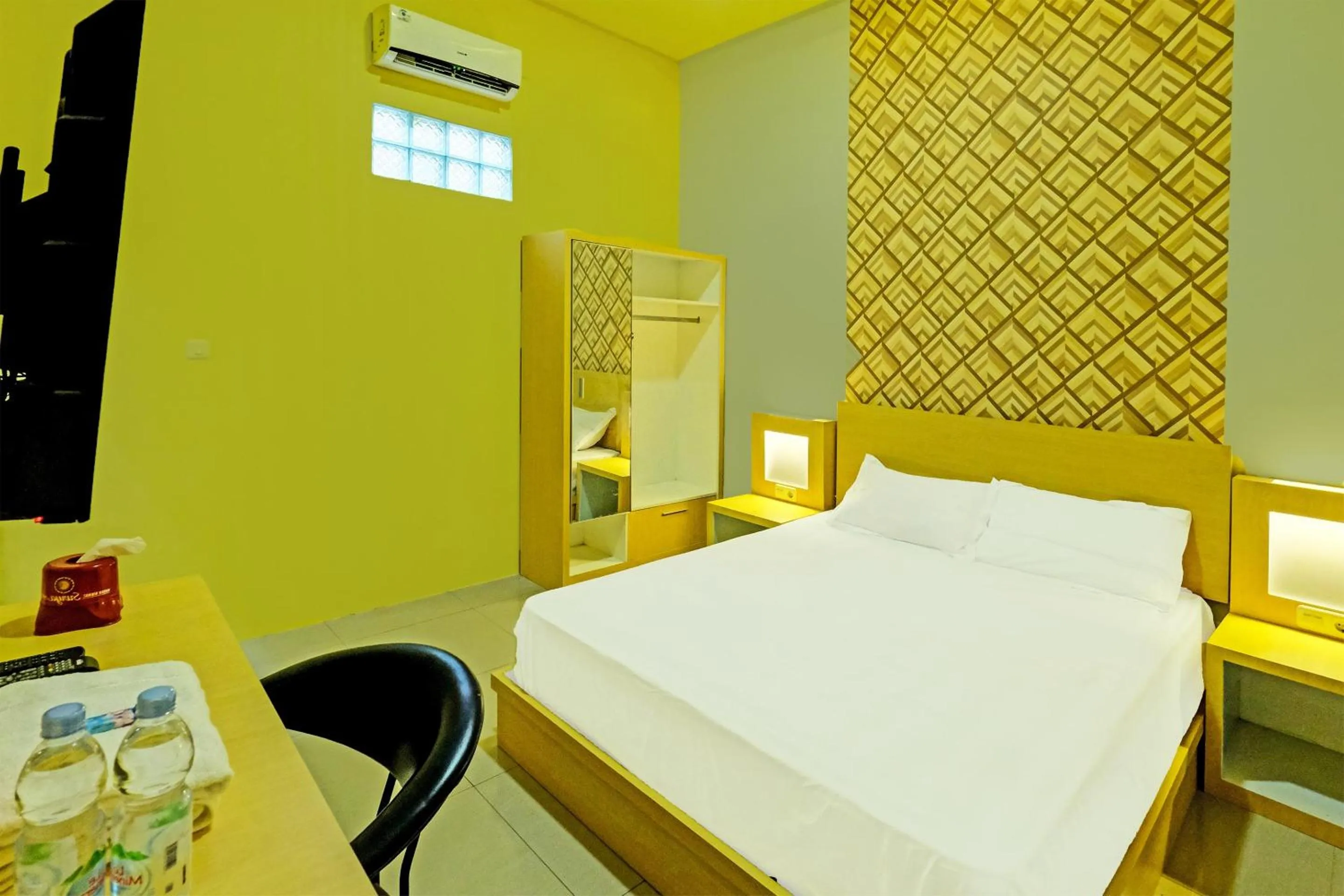 Bedroom in Hotel O Callista Homestay Near RSUD Prof. Dr. H. M. Anwar Makkatutu