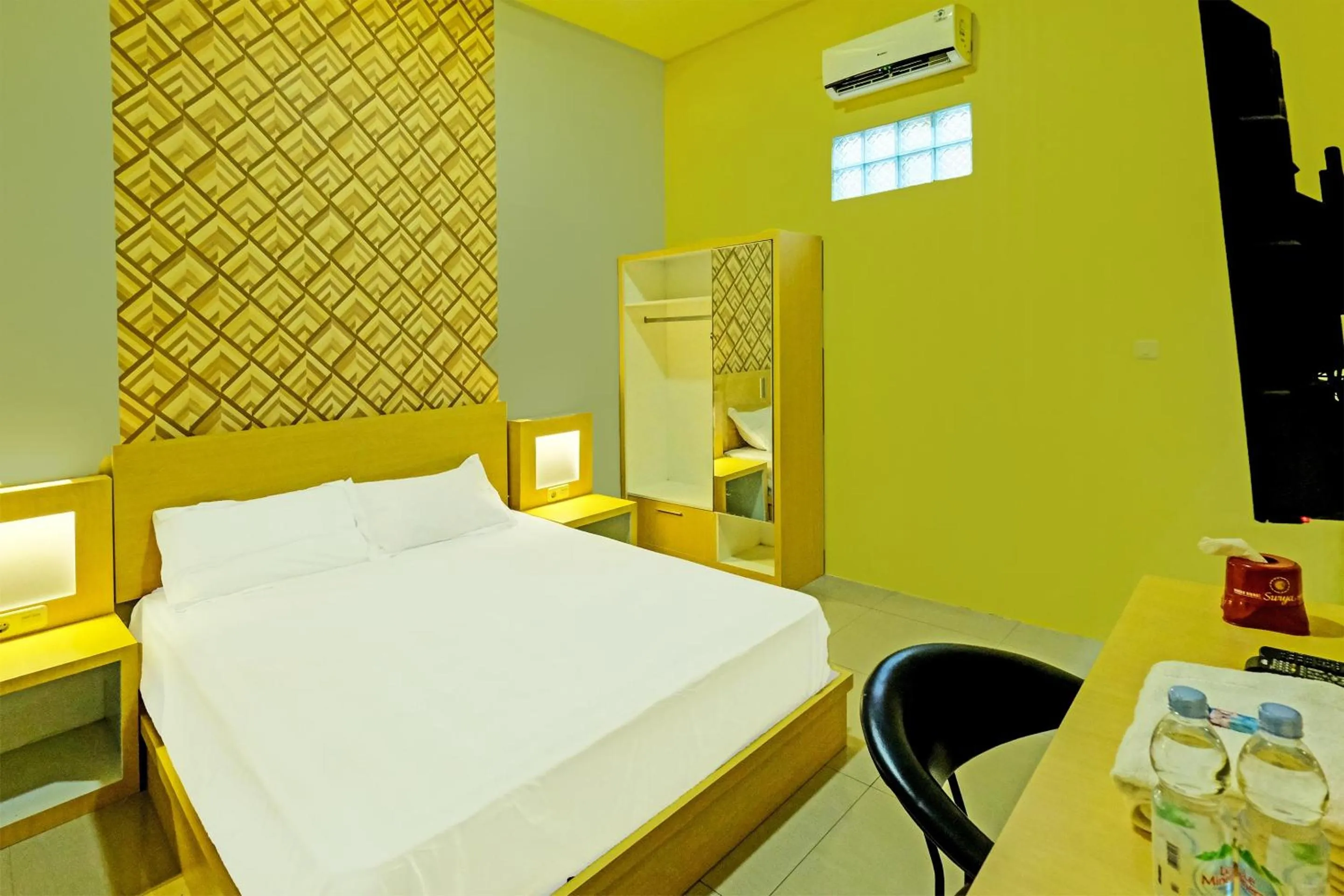 Bedroom in Hotel O Callista Homestay Near RSUD Prof. Dr. H. M. Anwar Makkatutu