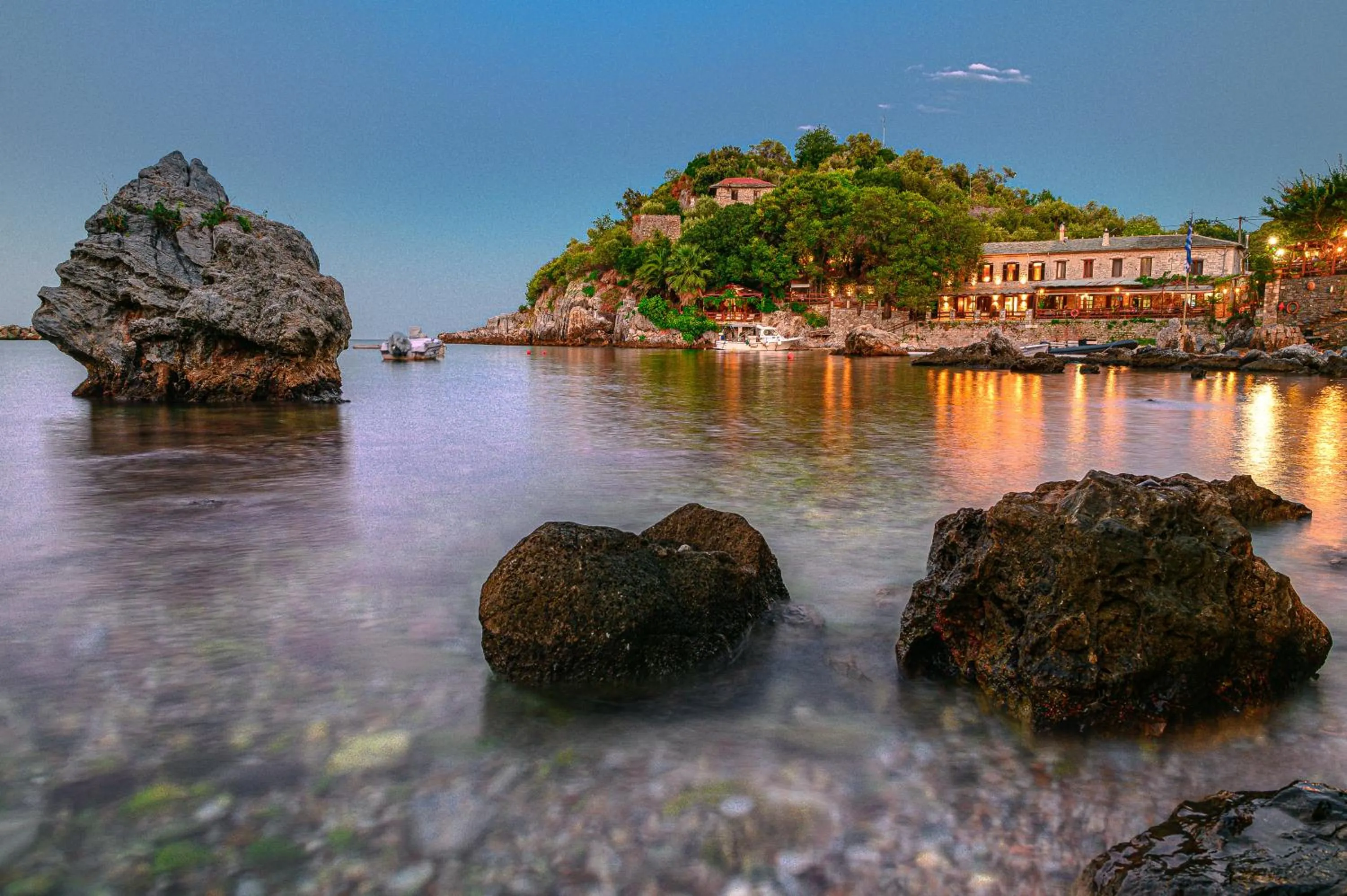 Natural landscape in Cleopatra's Miramare