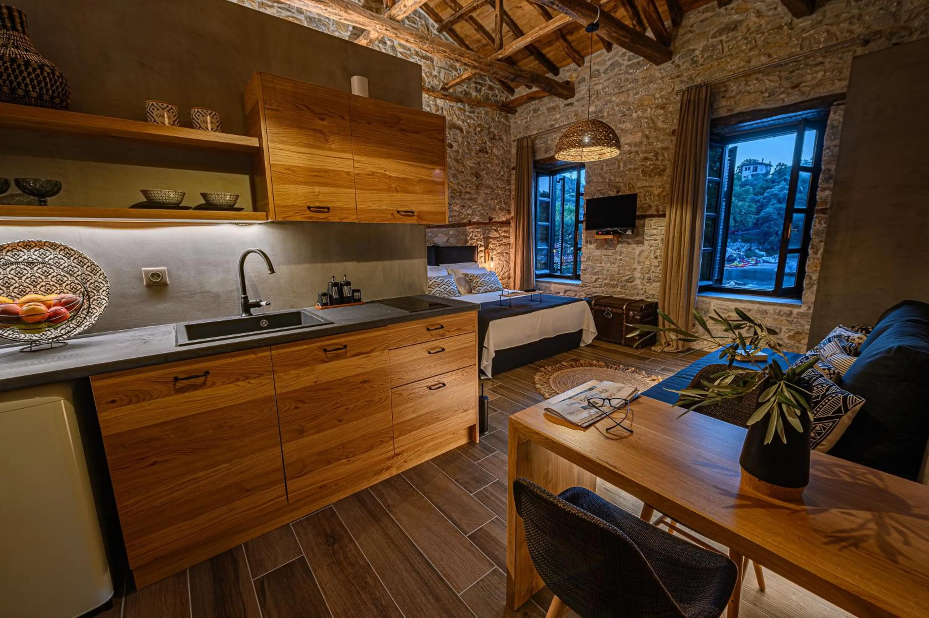 Kitchen or kitchenette in Cleopatra's Miramare