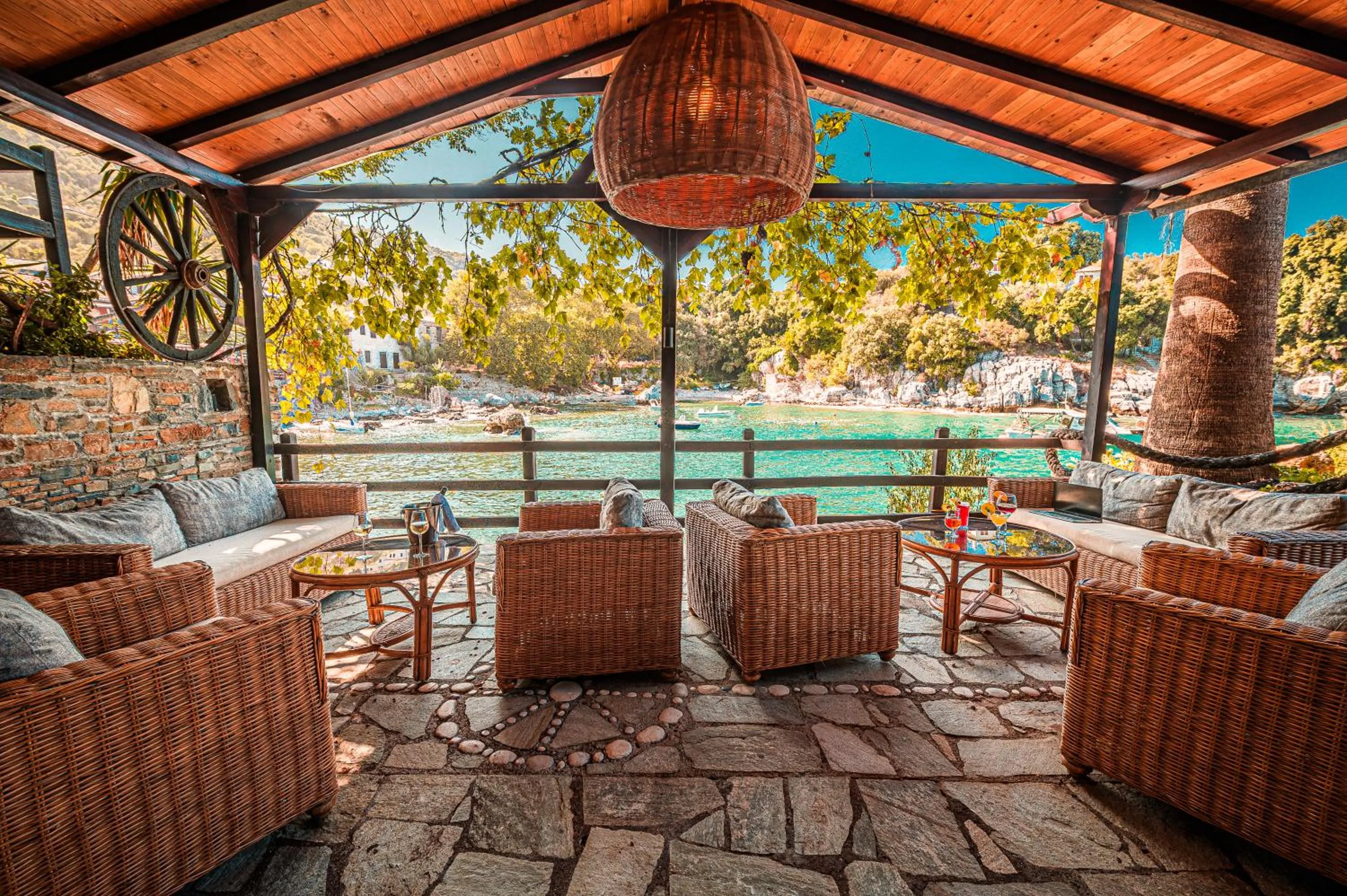 Living room in Cleopatra's Miramare