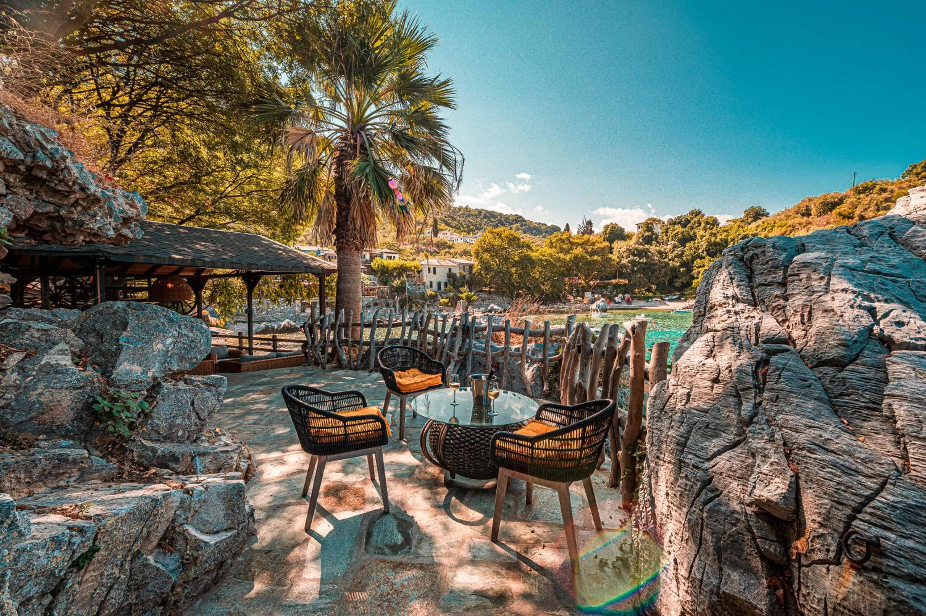 Natural landscape in Cleopatra's Miramare