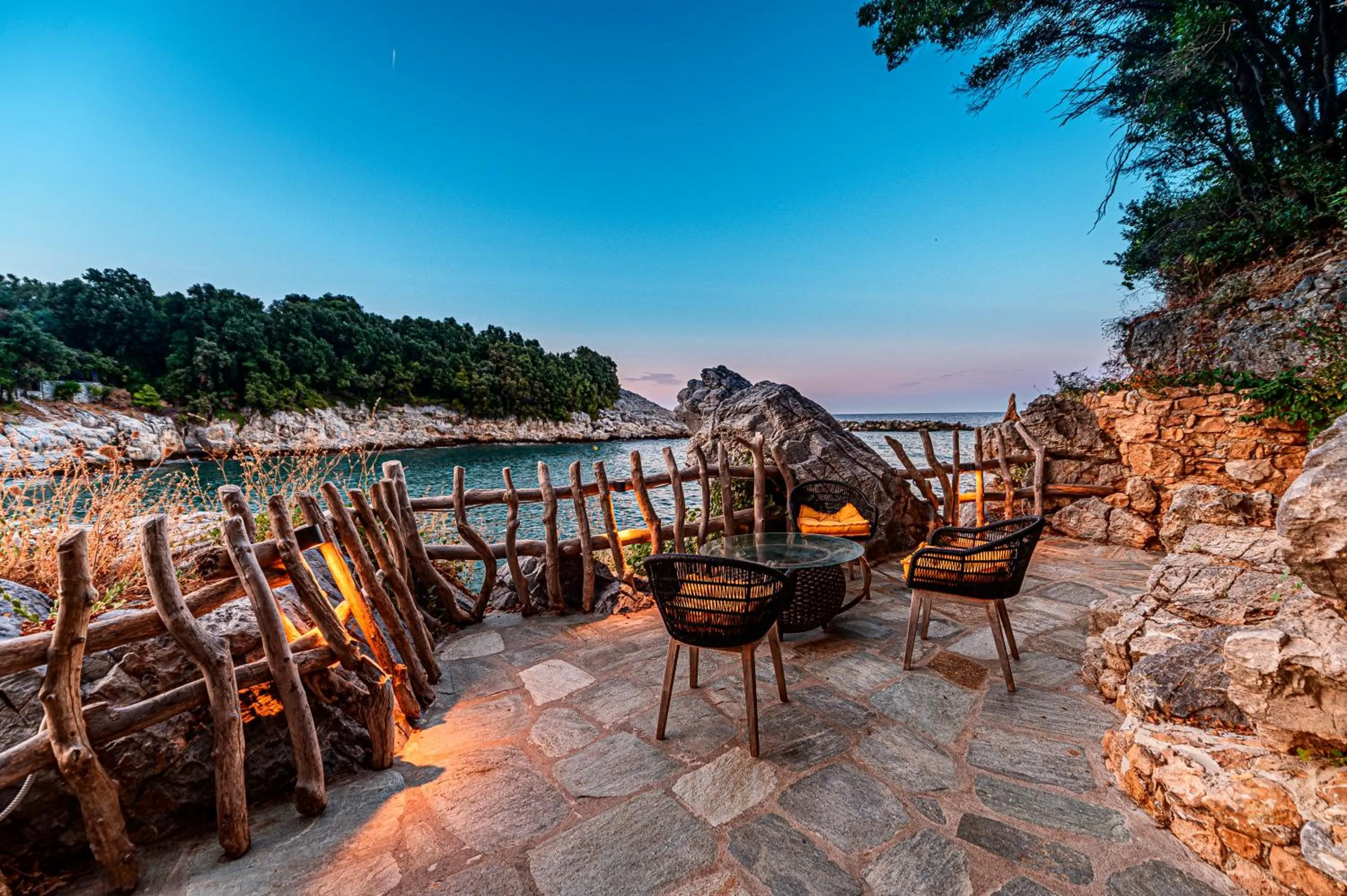 Sea view in Cleopatra's Miramare
