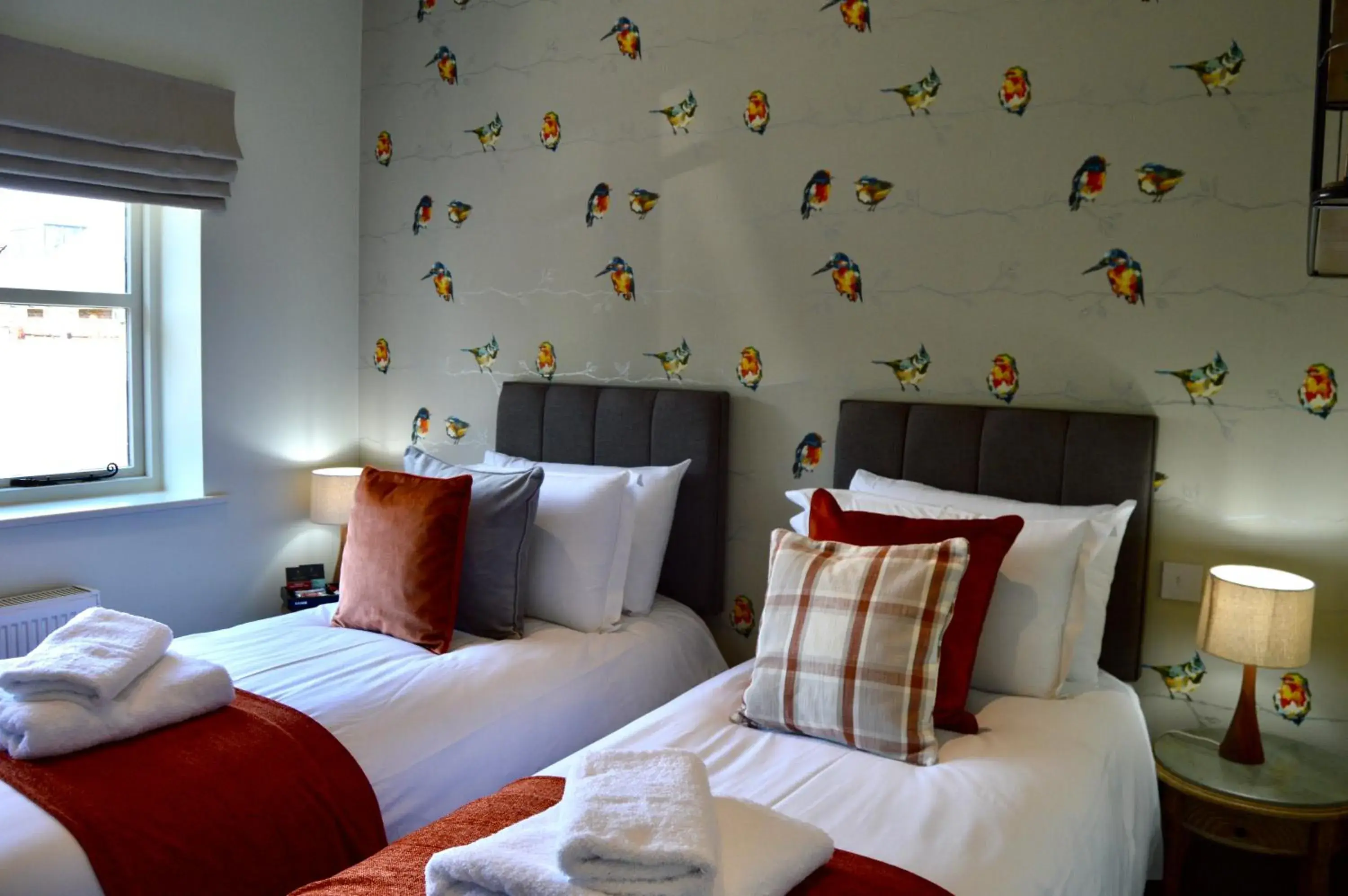 Twin Room with Private Bathroom in The Nest Hotel & Restaurant Twin Room with Private Bathroom in The Nest Hotel & Restaurant