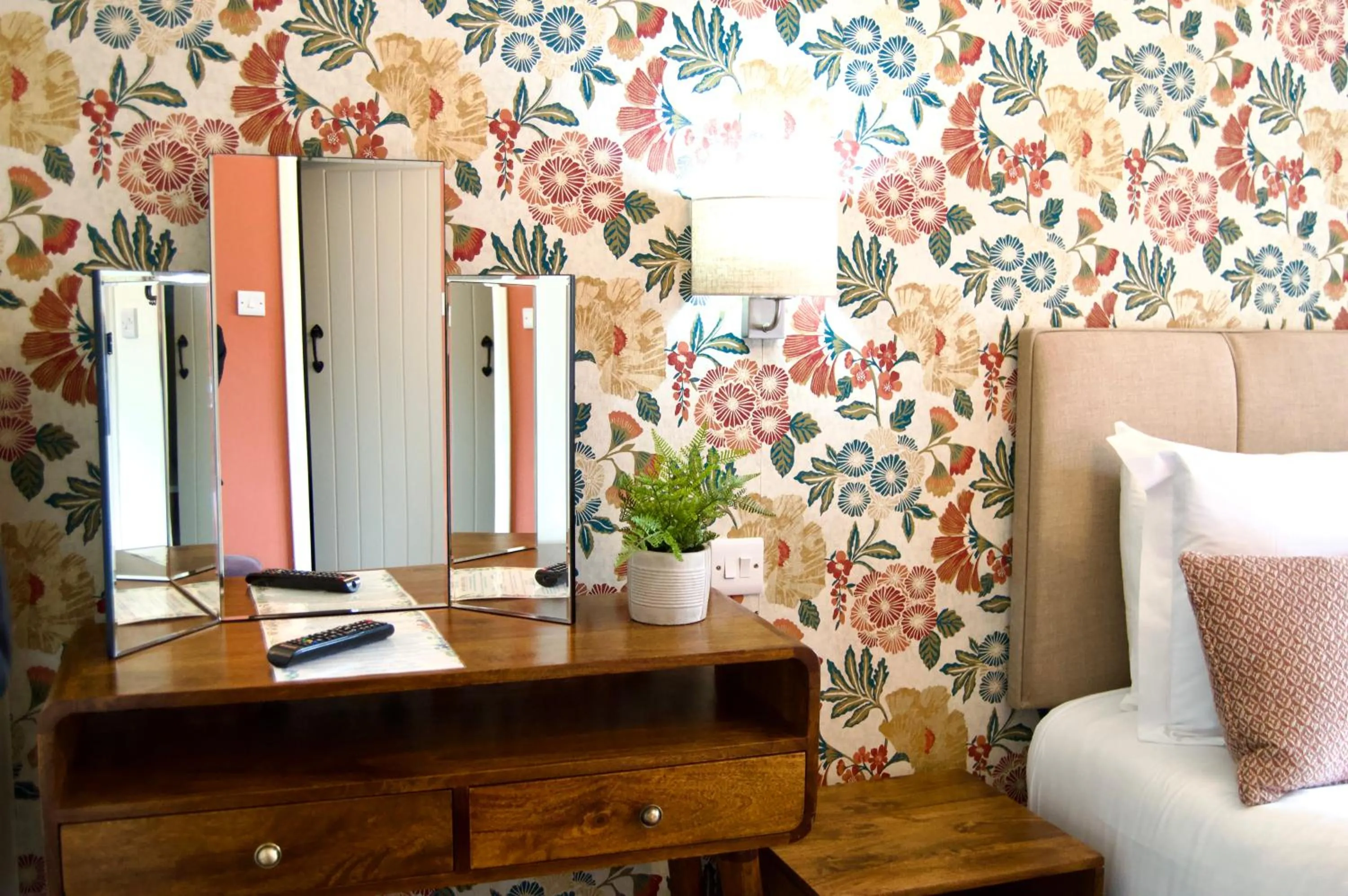 Bed in The Nest Hotel & Restaurant