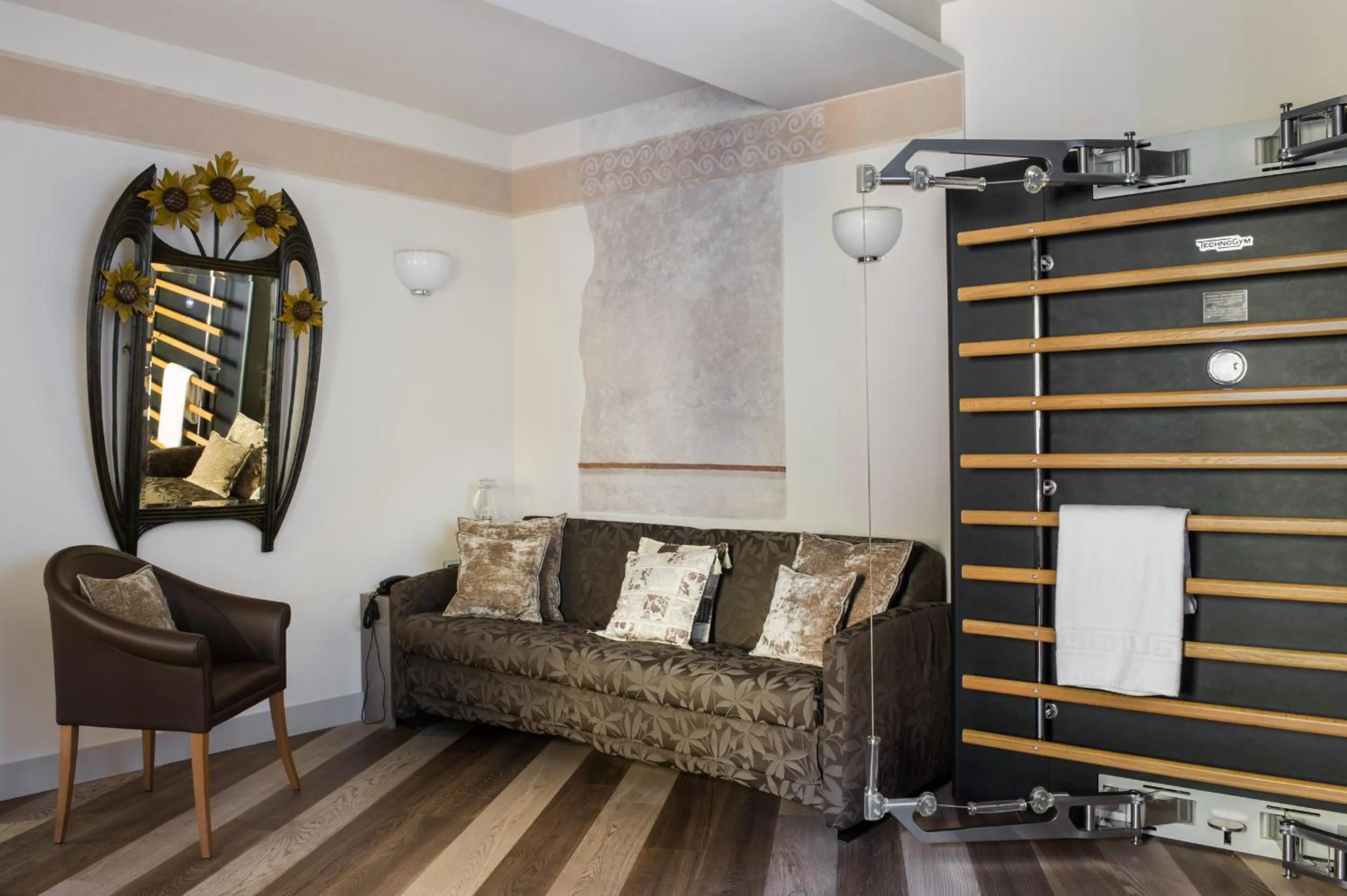 Living room in Art Hotel Orologio