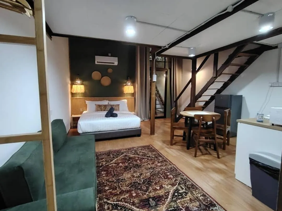 Bed in Api-api Eco Chalet