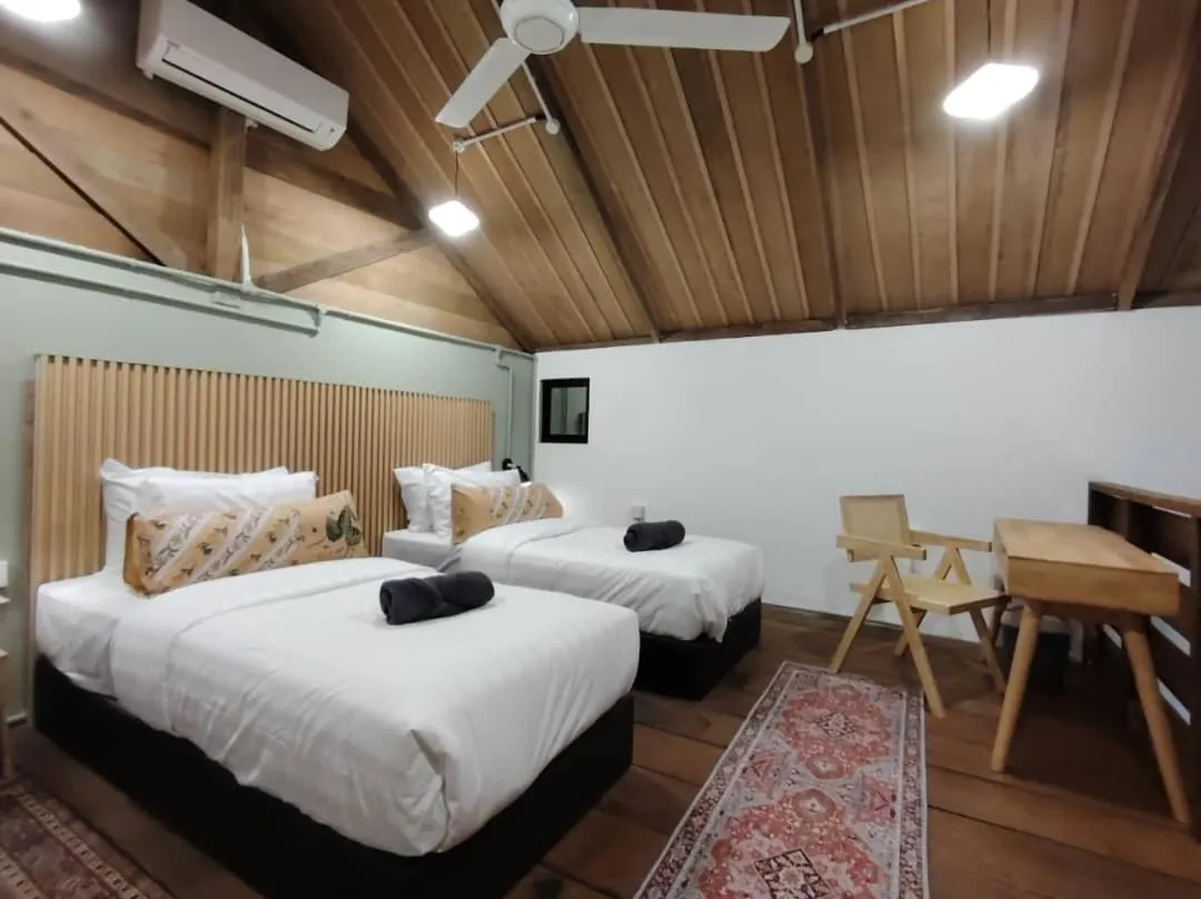 Bed in Api-api Eco Chalet