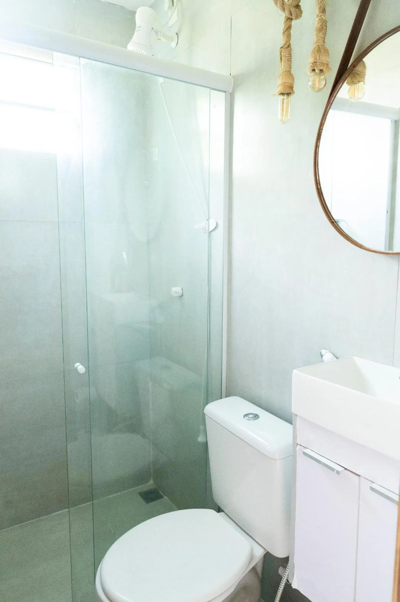 Shower in Pousada Estrela Cordel