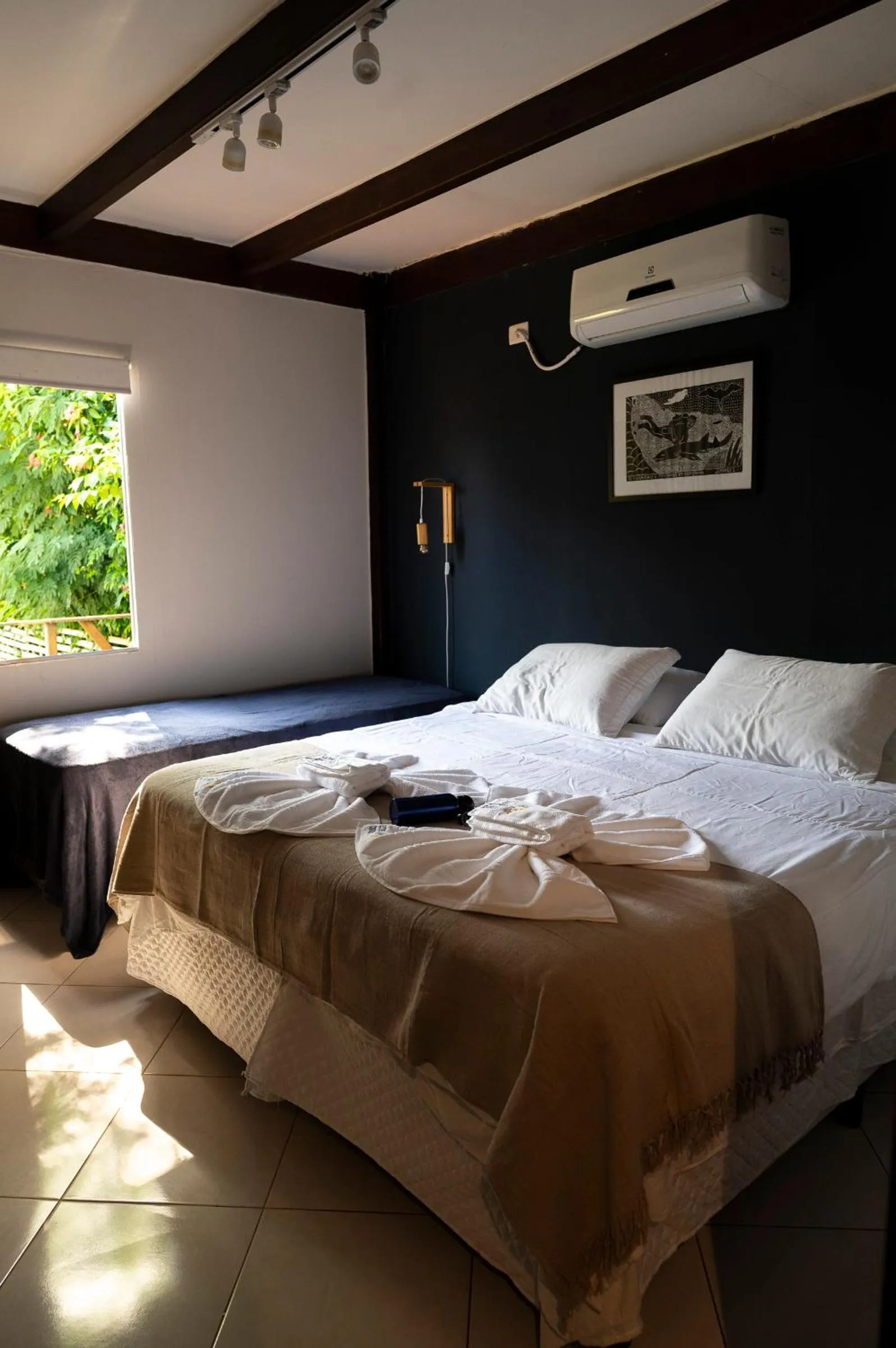 Bed in Pousada Estrela Cordel