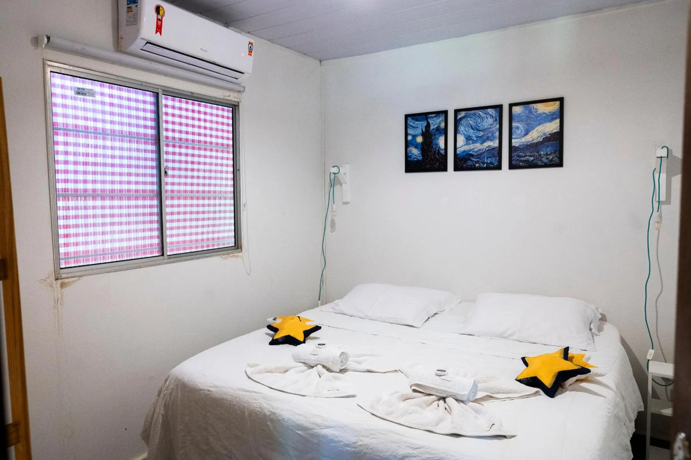 Bed in Pousada Estrela Cordel