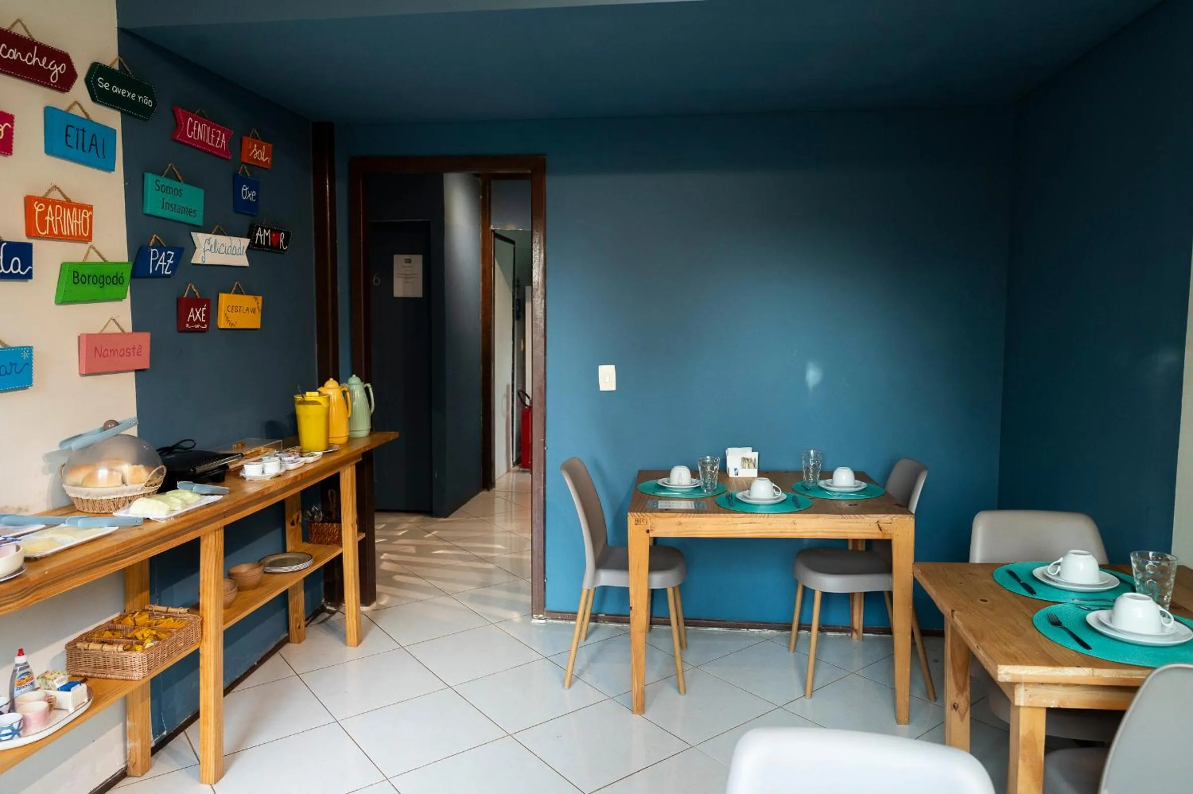 Dining area in Pousada Estrela Cordel