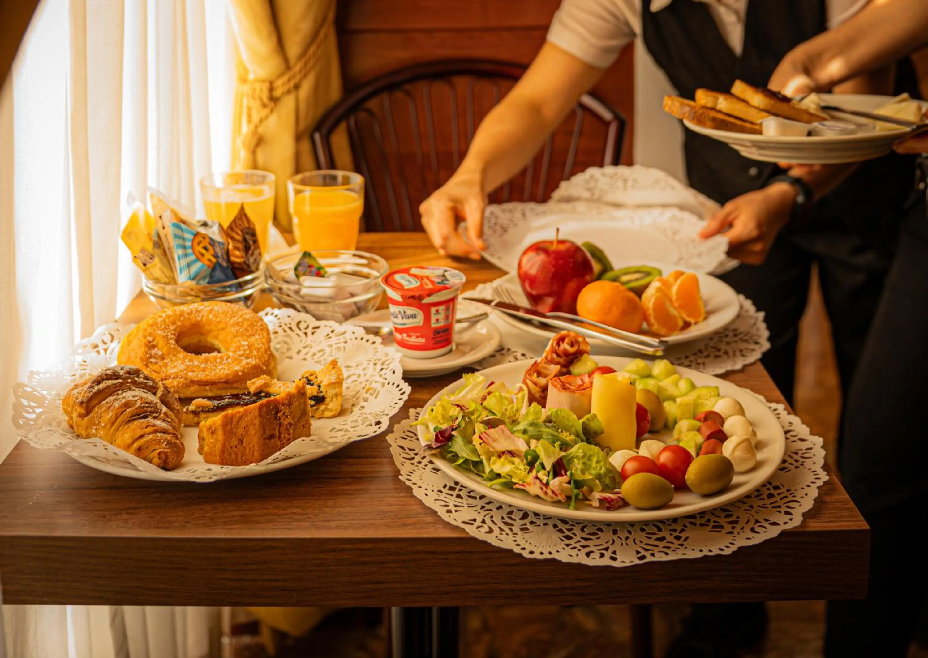 Food and drinks in Hotel Miami