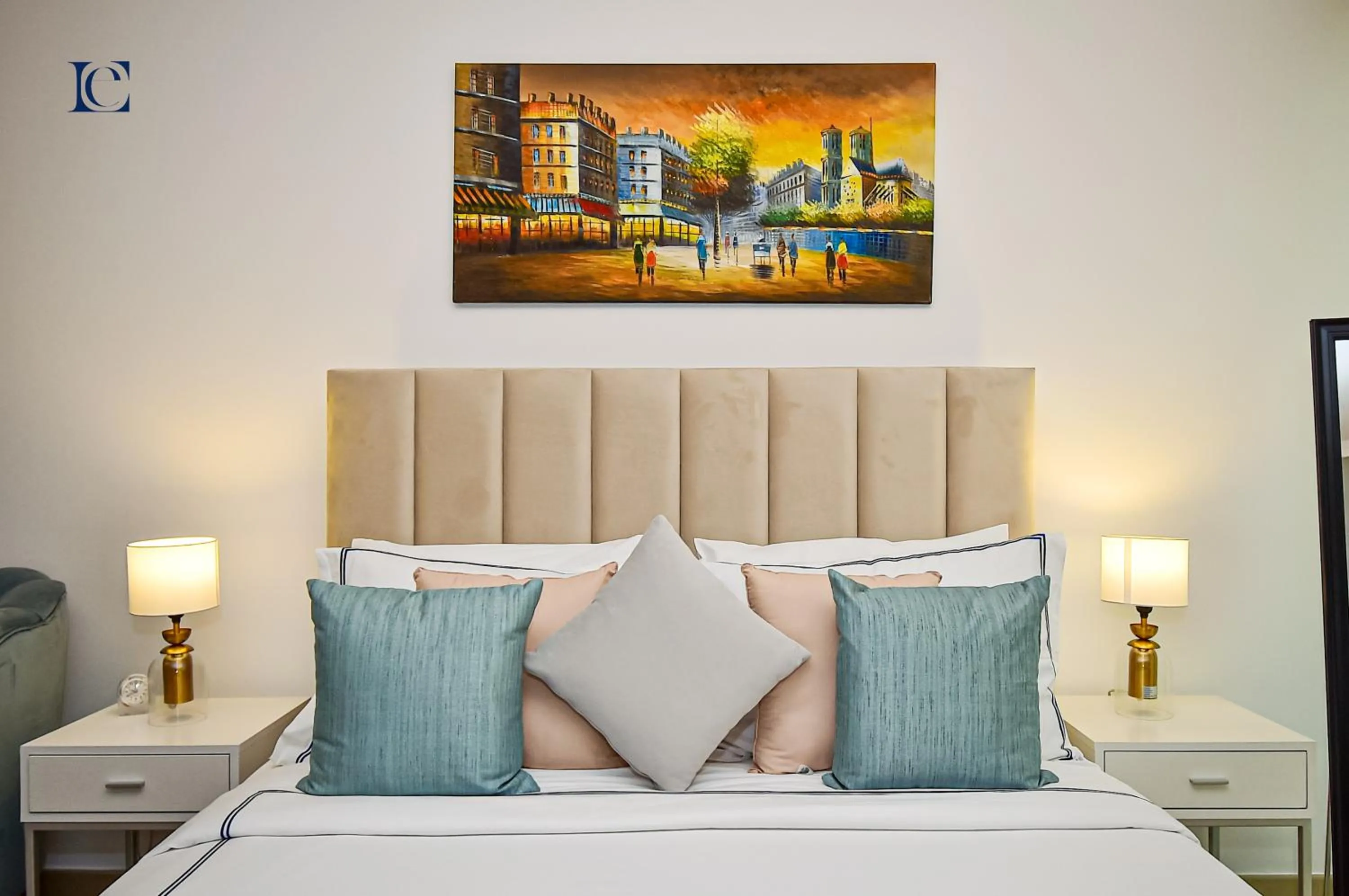 Bed in Luxury Escapes - Cozy Studio - Goldcrest Executives JLT