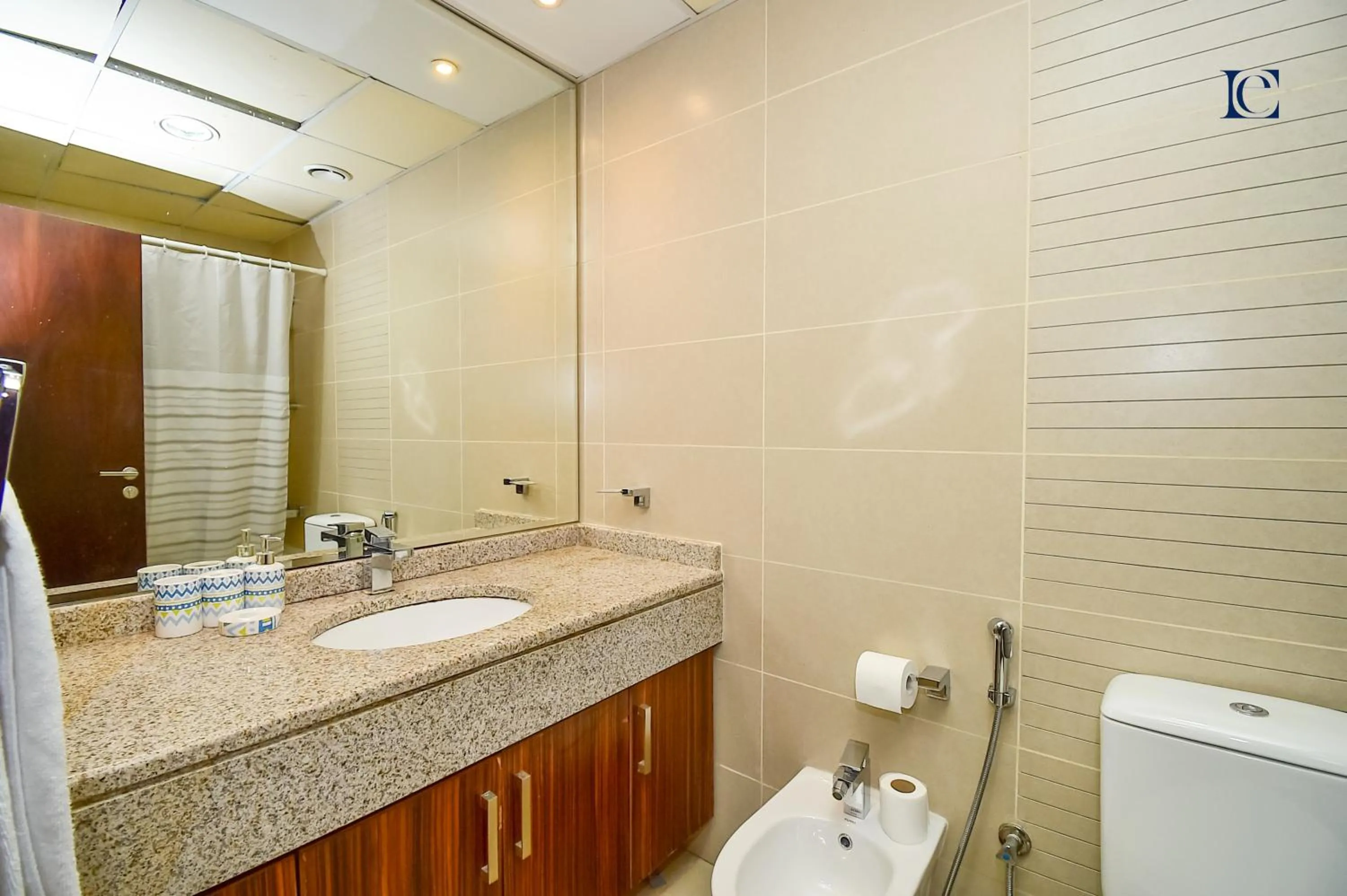 Shower in Luxury Escapes - Cozy Studio - Goldcrest Executives JLT