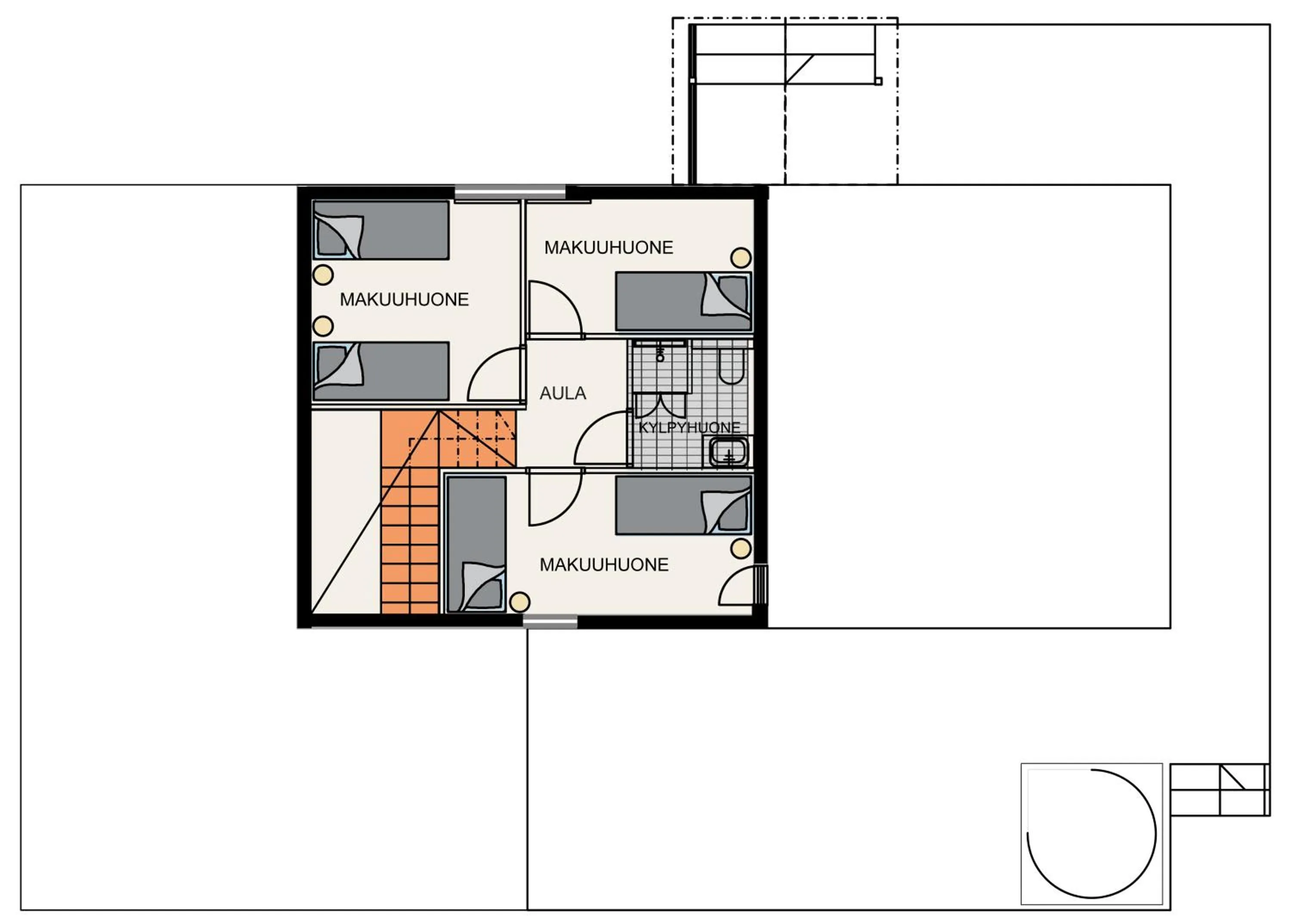 Floor plan in Break Sokos Hotel Tykkimäki Resort