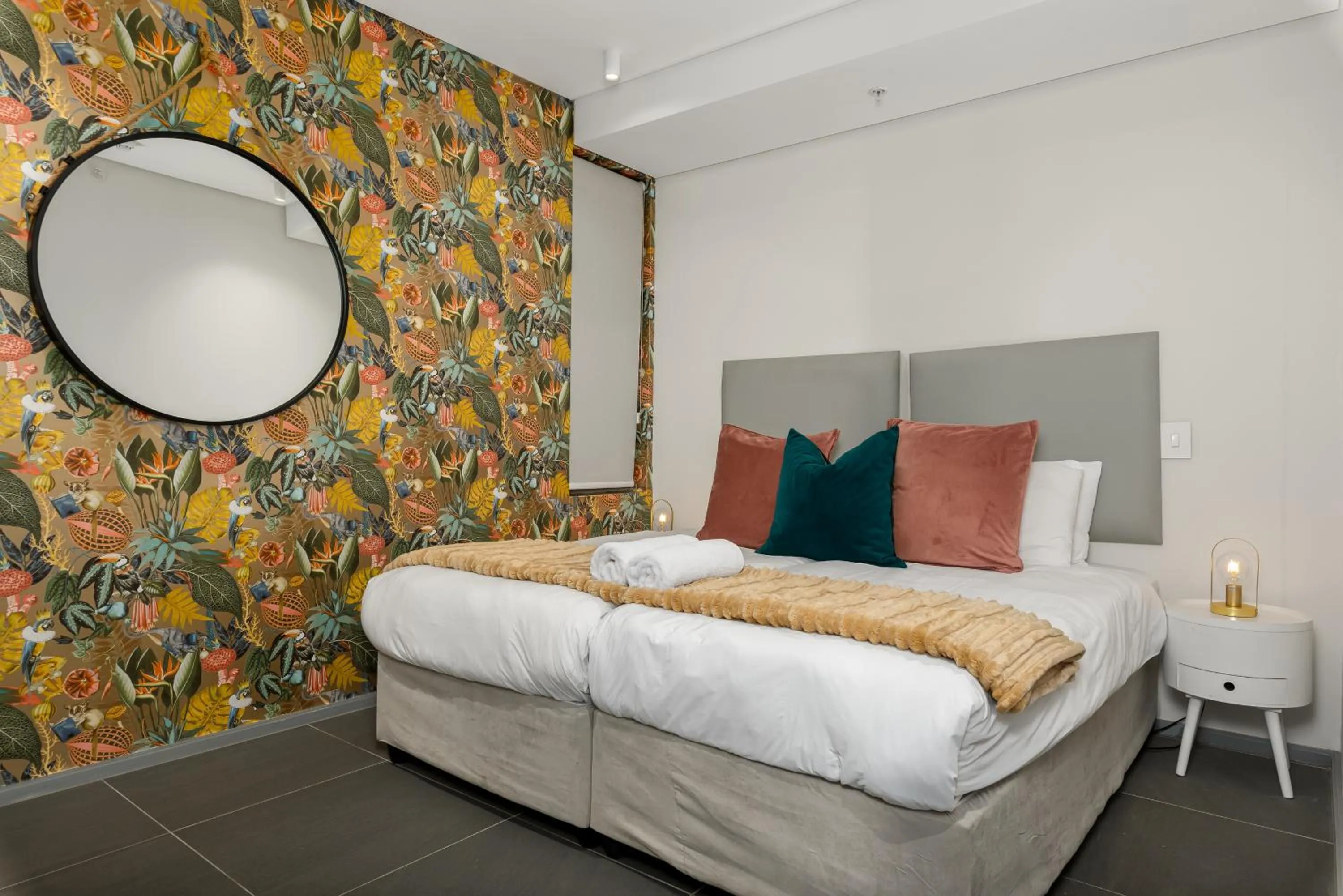 Bed in 117 on Strand Luxury Apartments