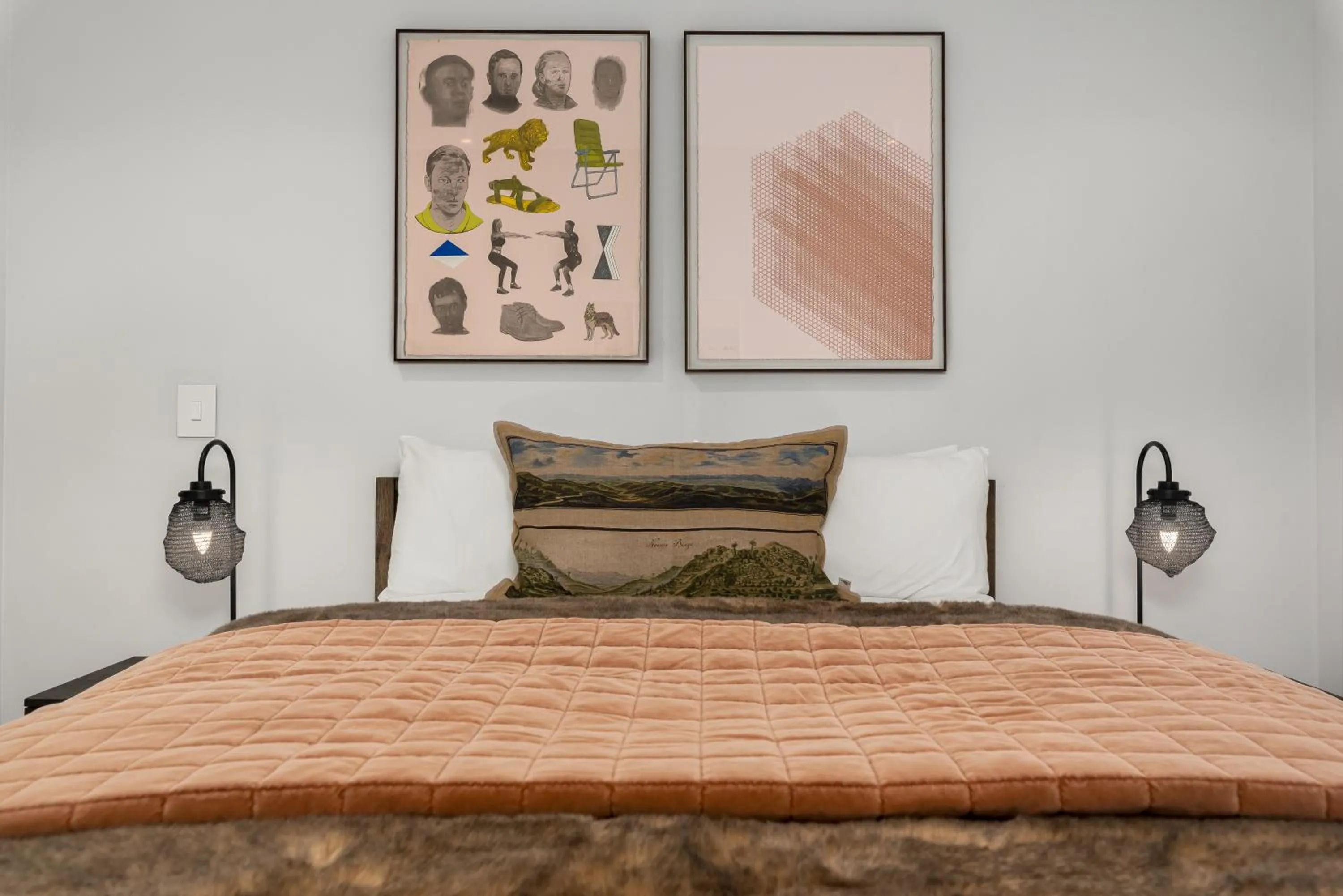 Bed in 117 on Strand Luxury Apartments