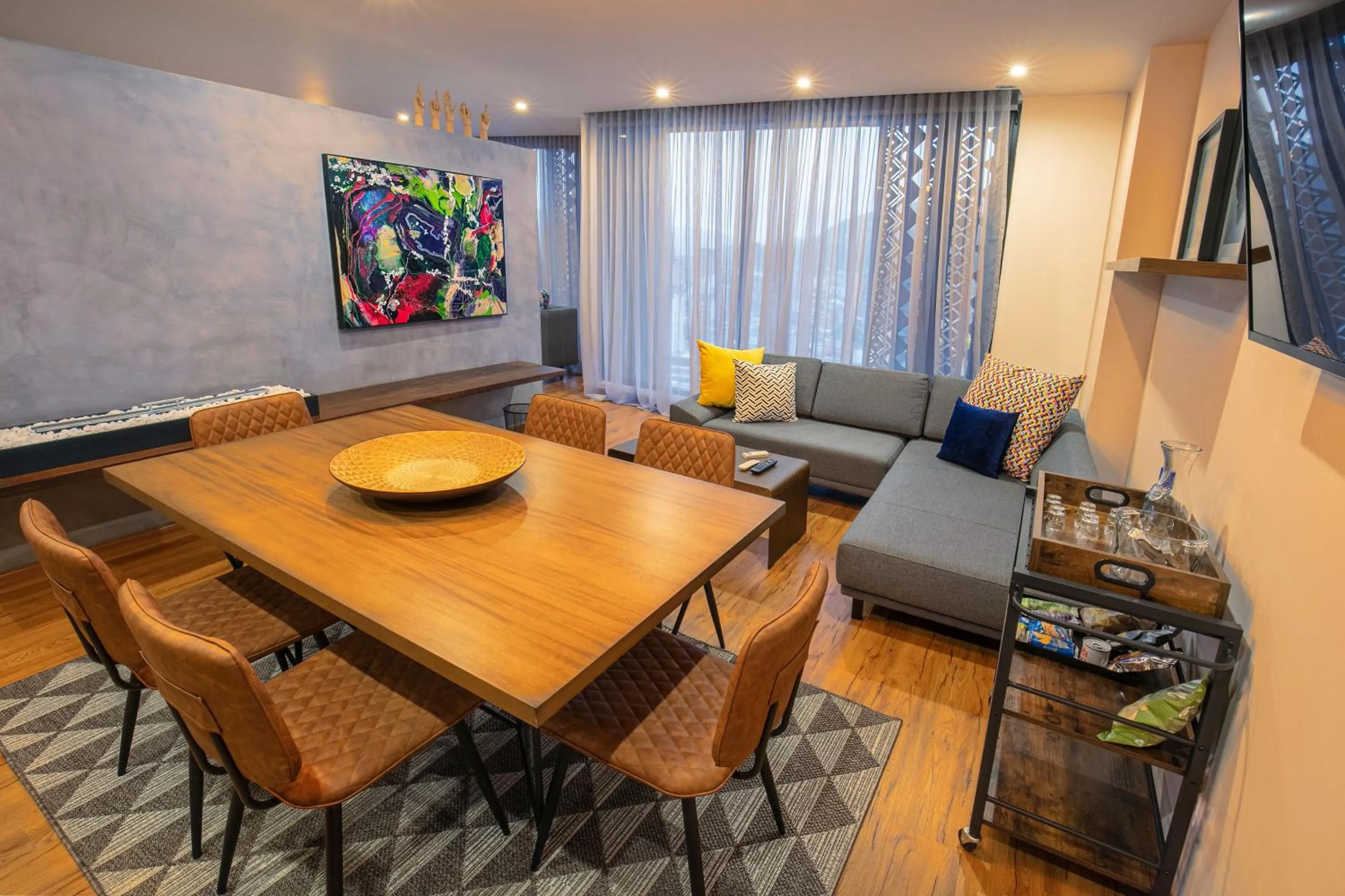 Living room in Hotel V1501