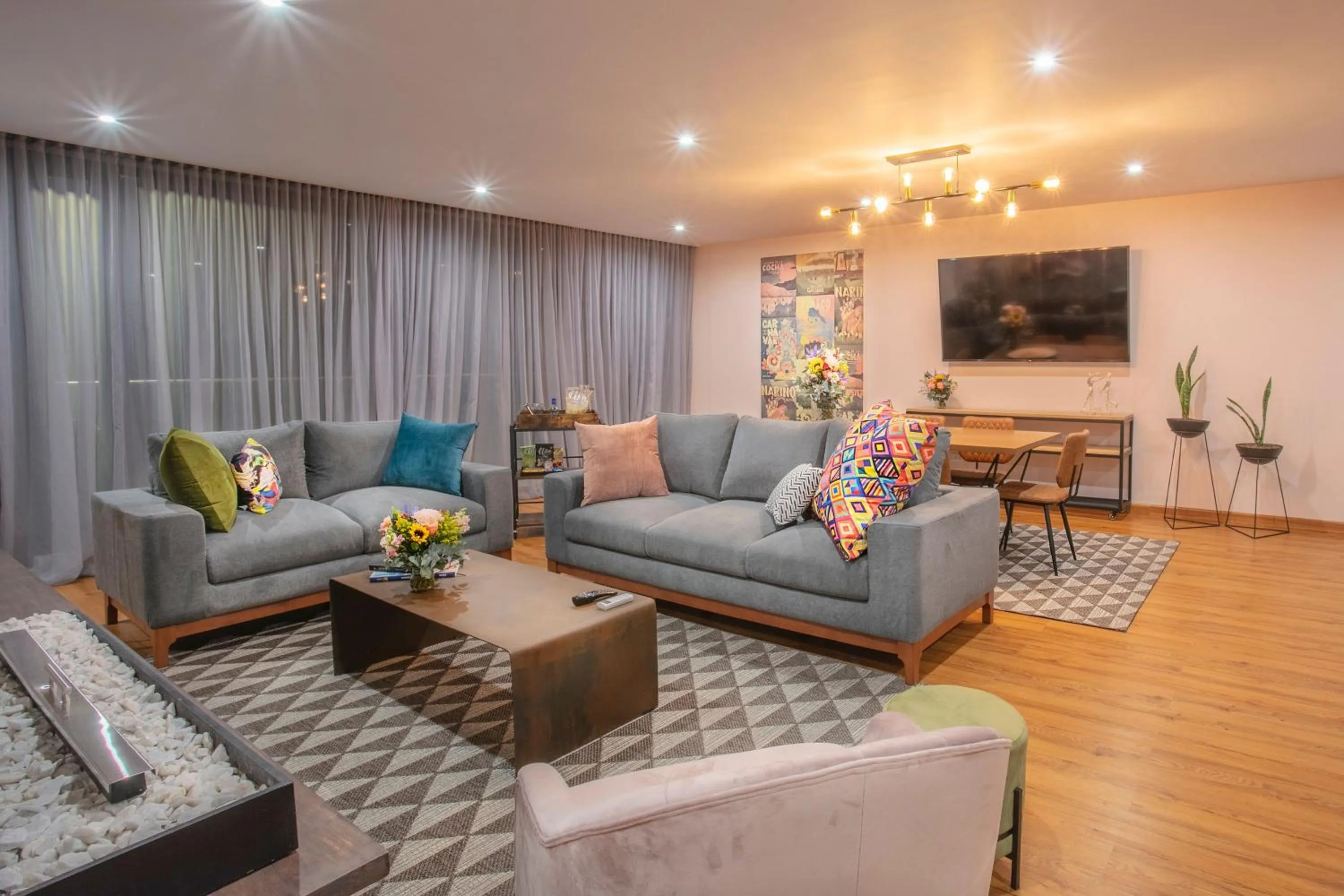 Living room in Hotel V1501