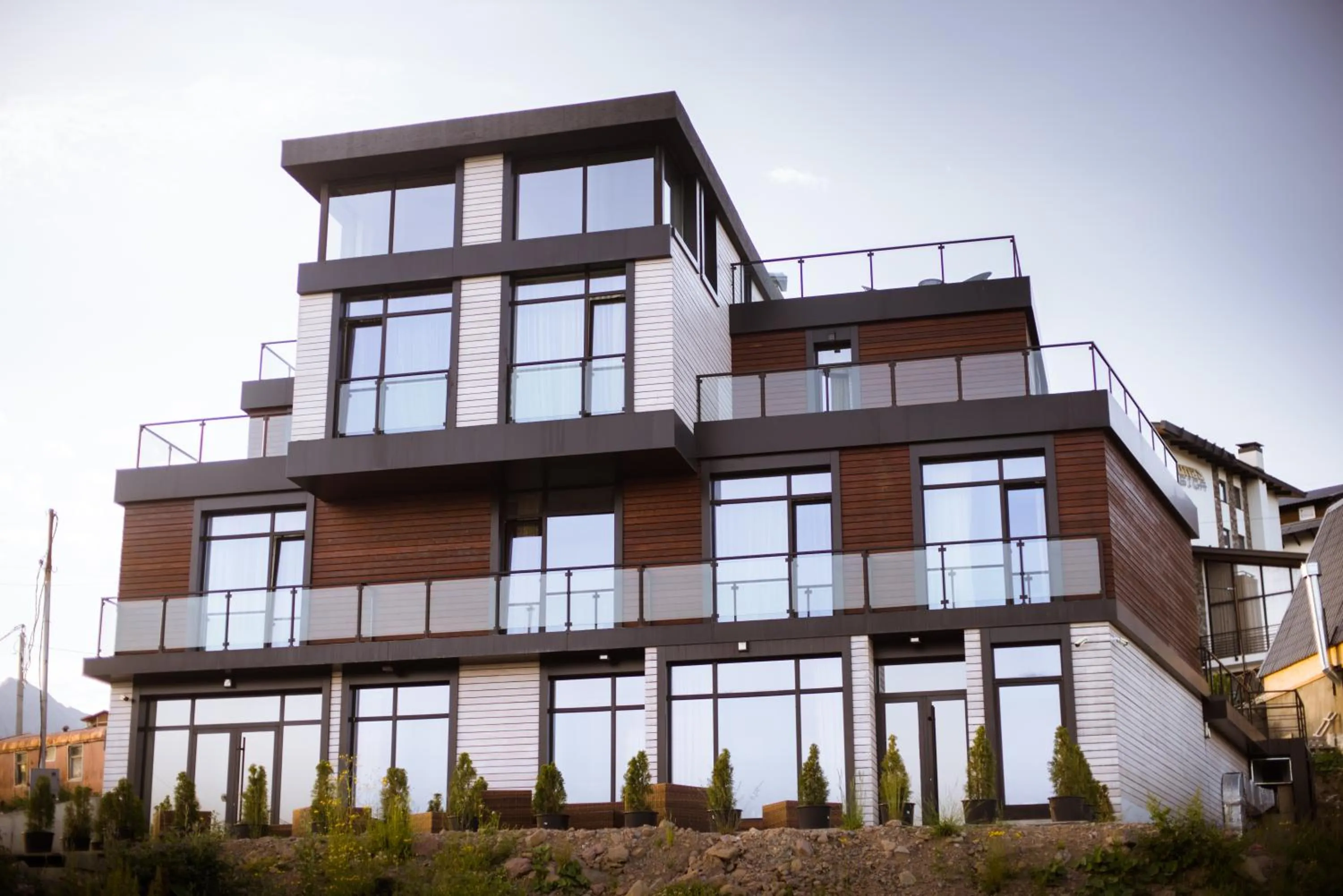 Property building in Ati Ambavi Botique Hotel Gudauri