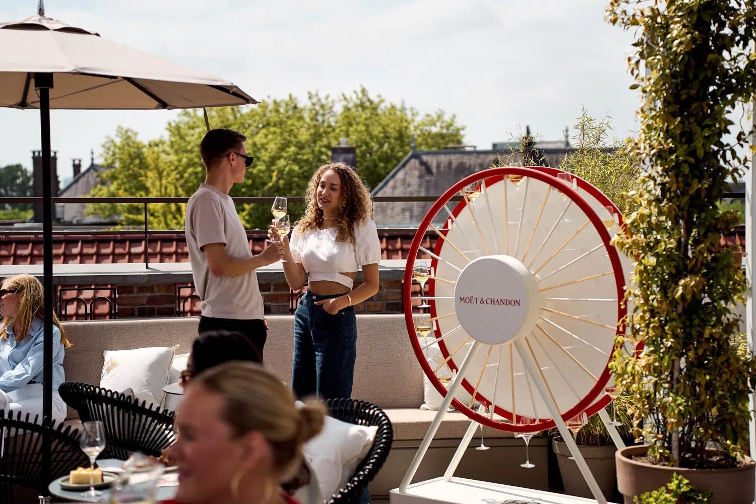 Balcony/Terrace in Pillows Grand Boutique Hotel Maurits at the Park - Small Luxury Hotels