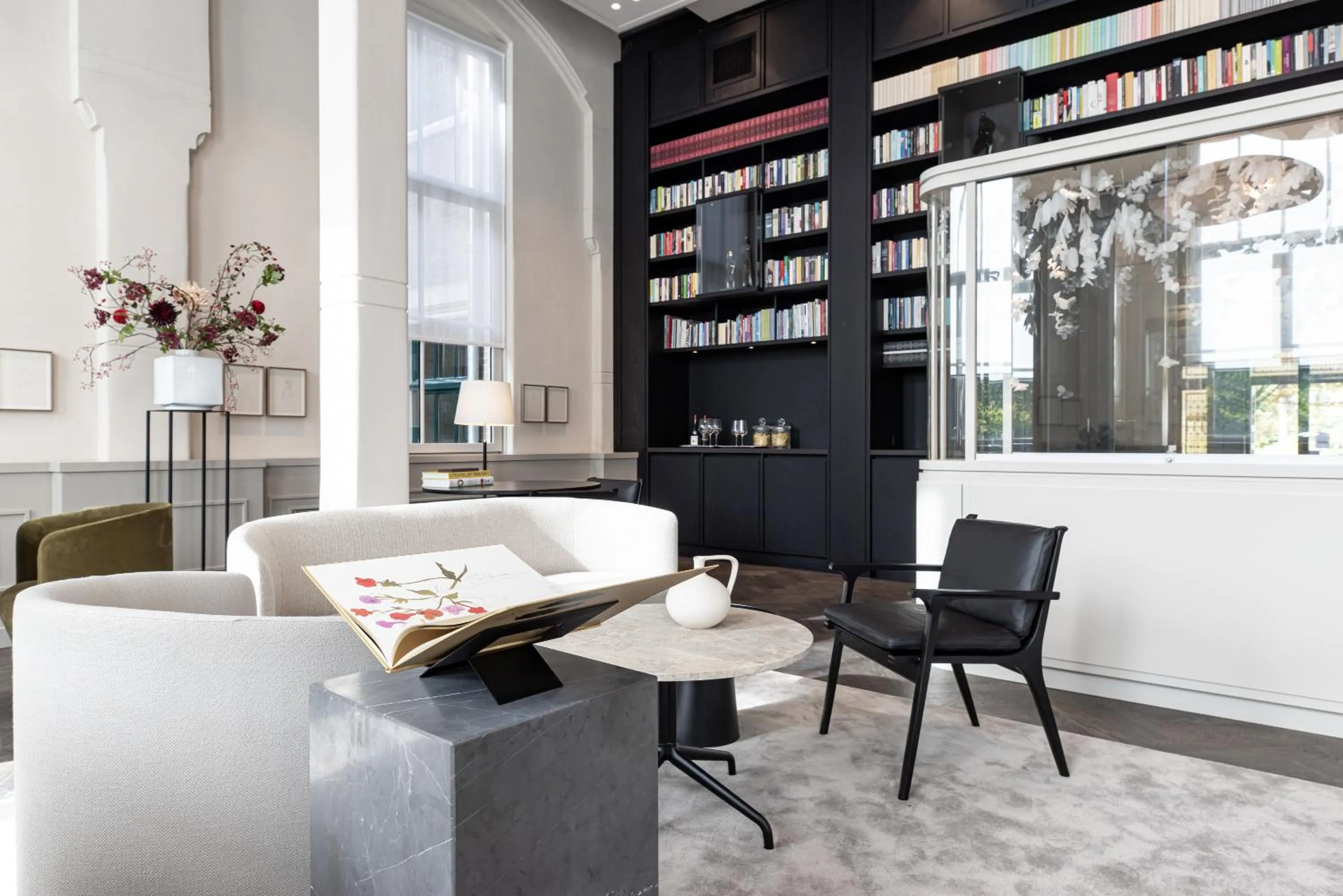 Lounge or bar in Pillows Grand Boutique Hotel Maurits at the Park - Small Luxury Hotels