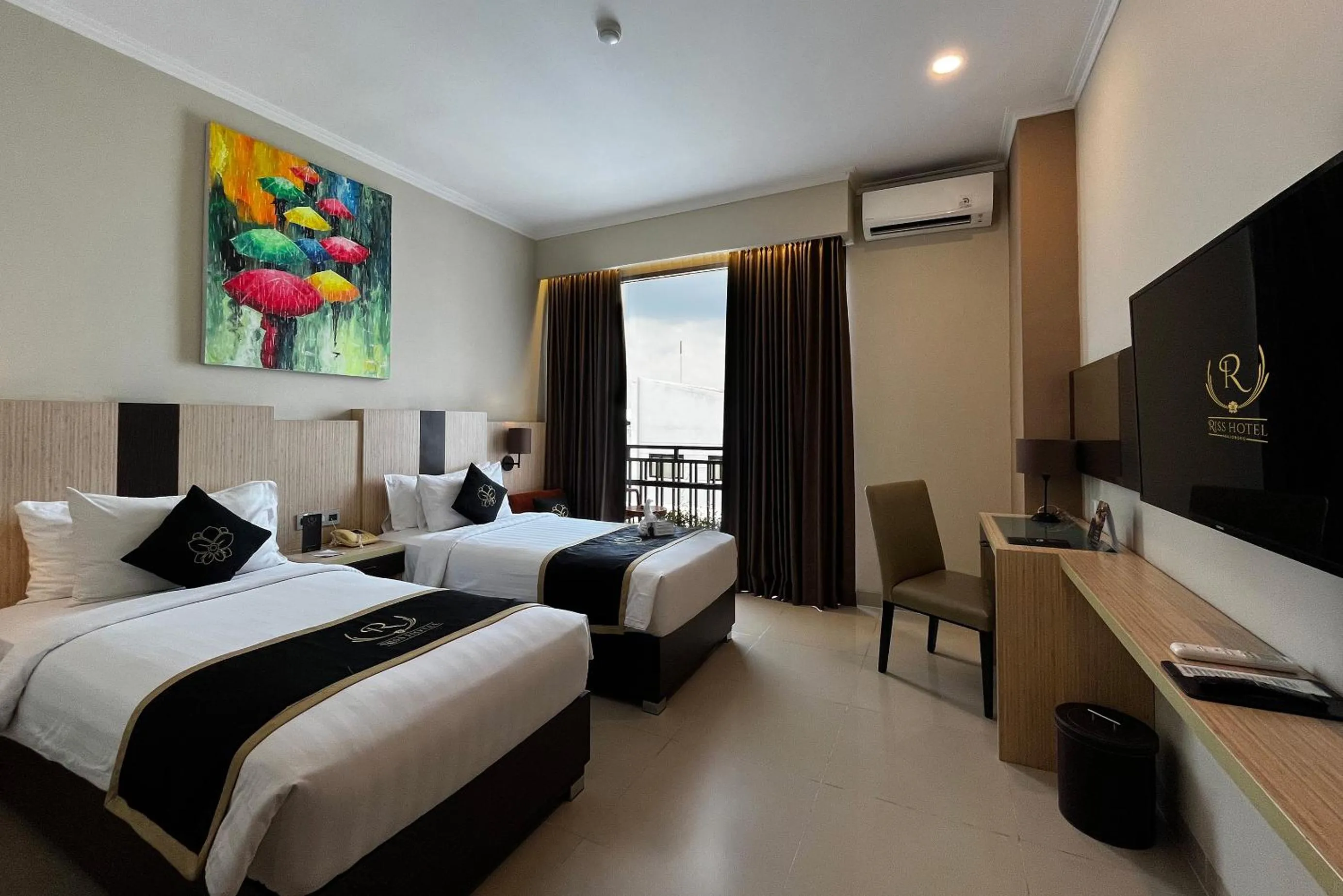 Bedroom, Bed in Riss Hotel Malioboro