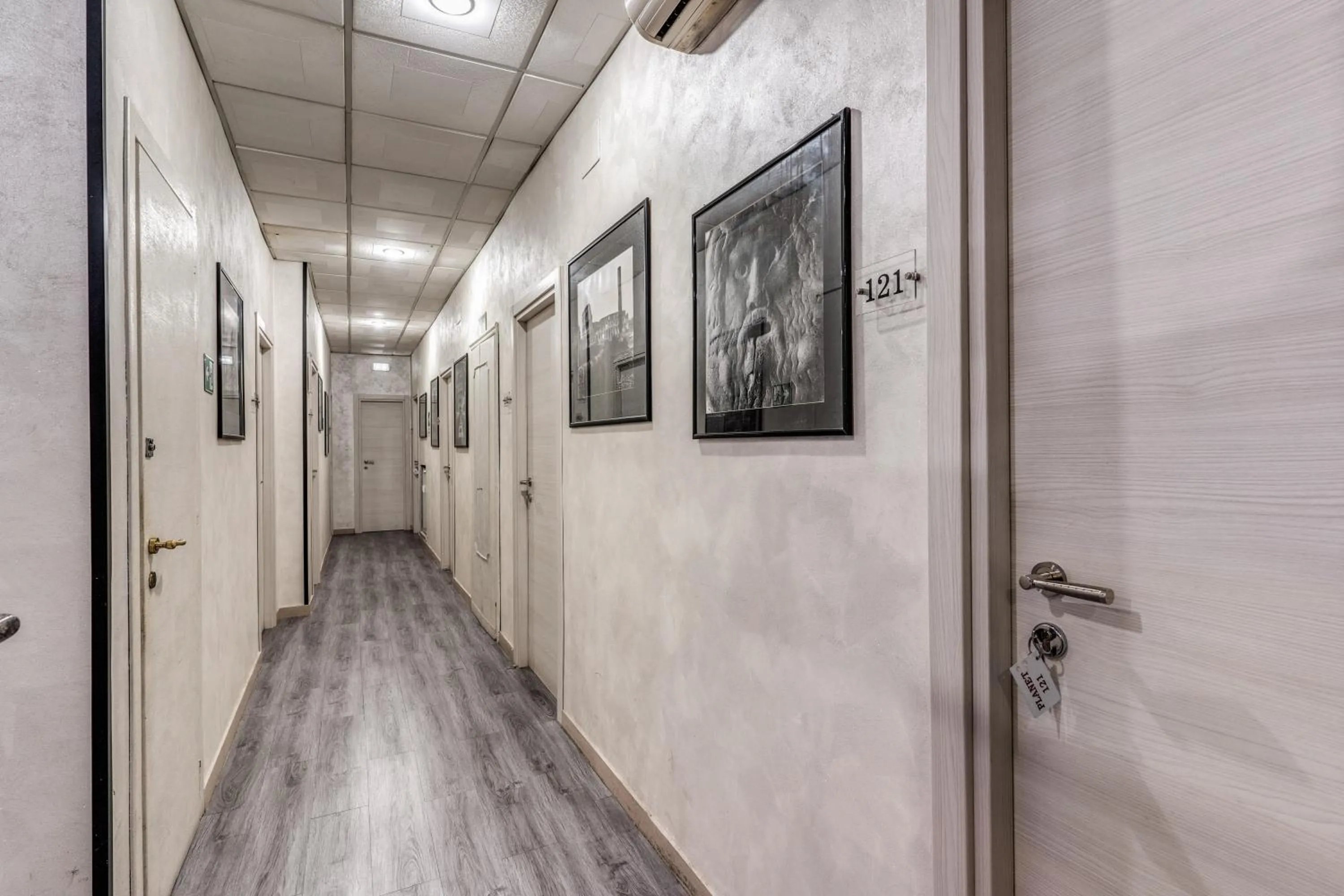 Decorative detail in Hotel Planet