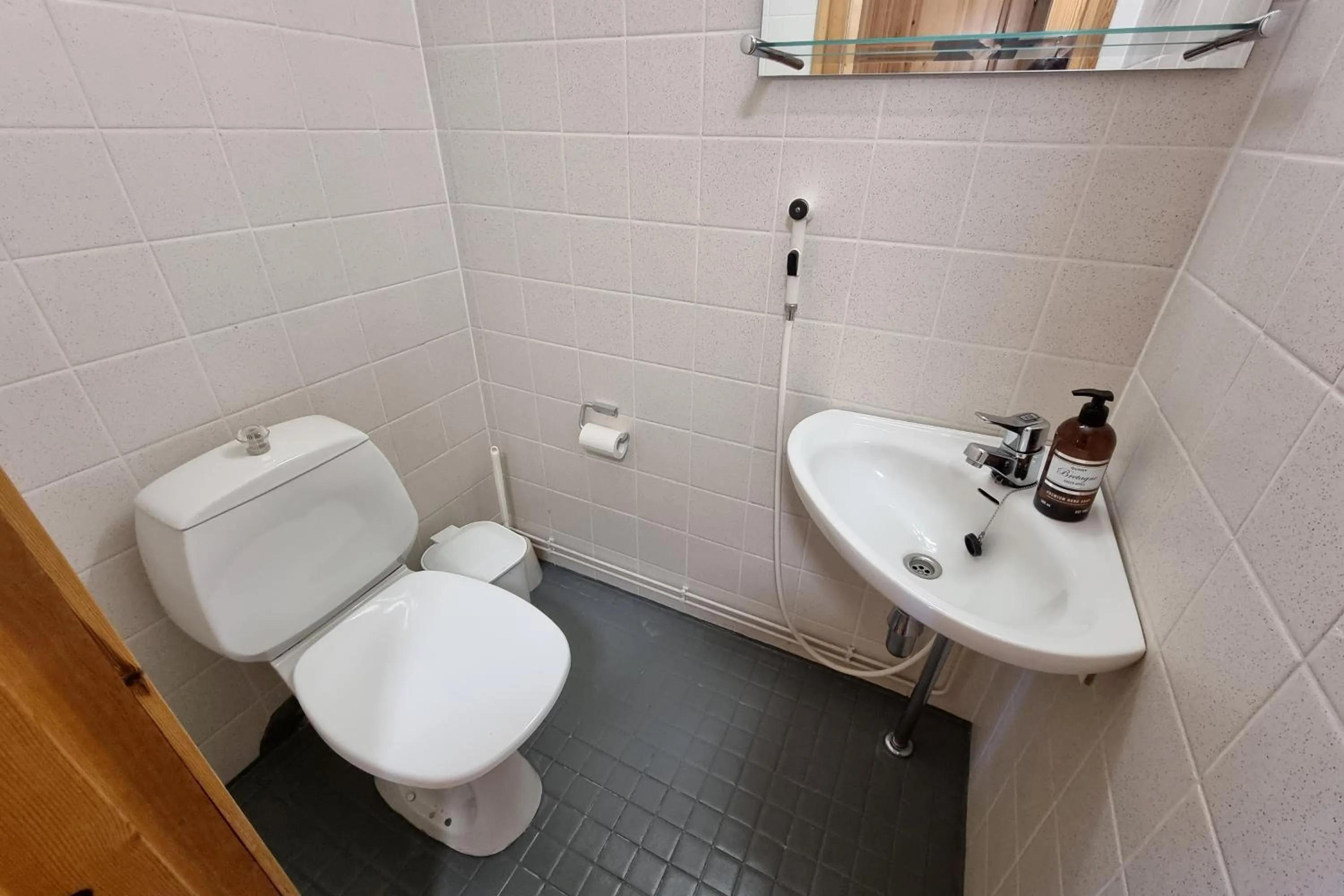 Toilet in Kuukkeli Apartments Teerenpesue E 33