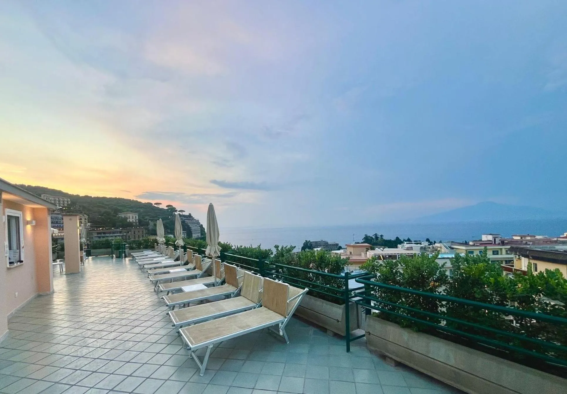 Solarium in Hotel Villa Maria