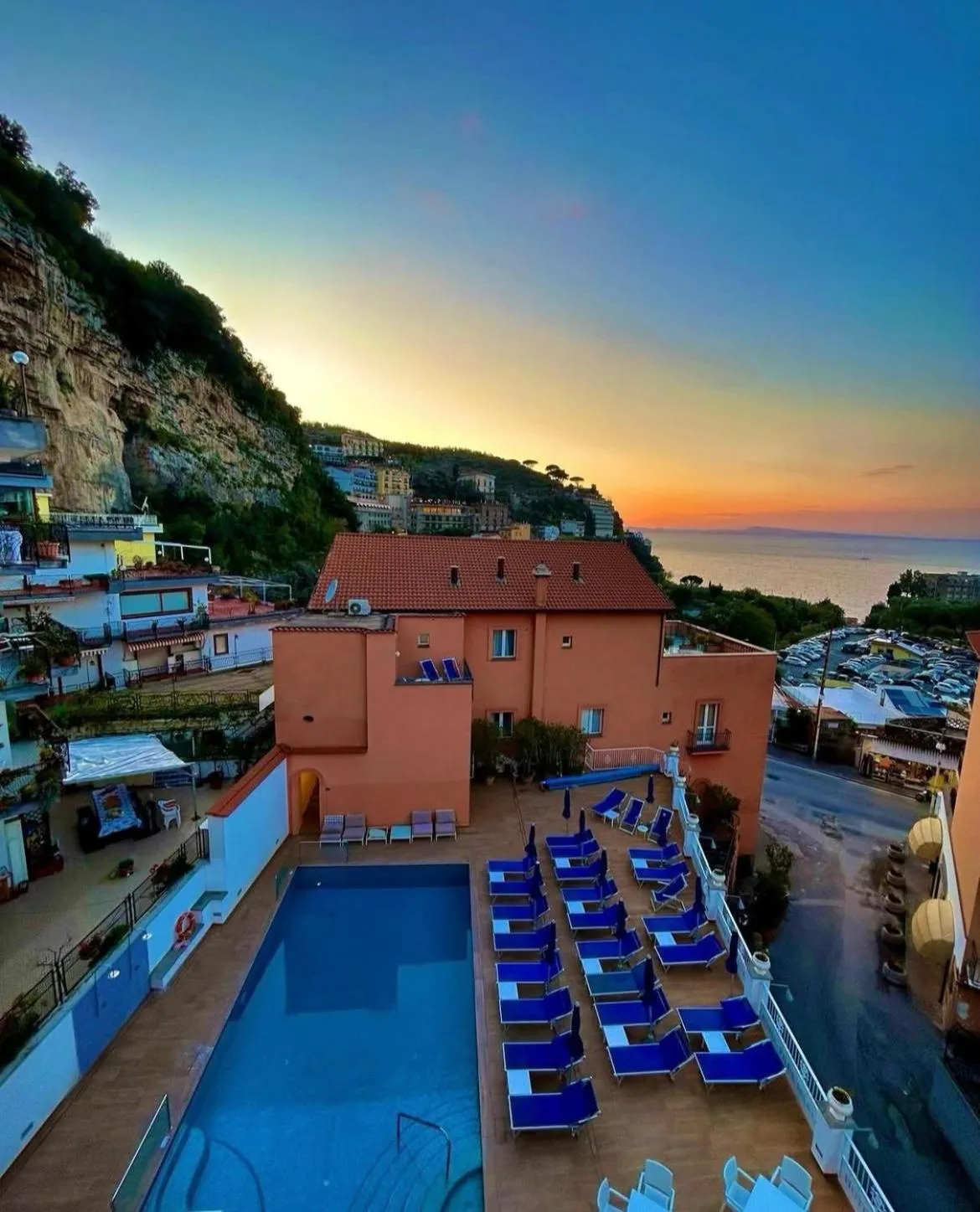 Property building in Hotel Villa Maria