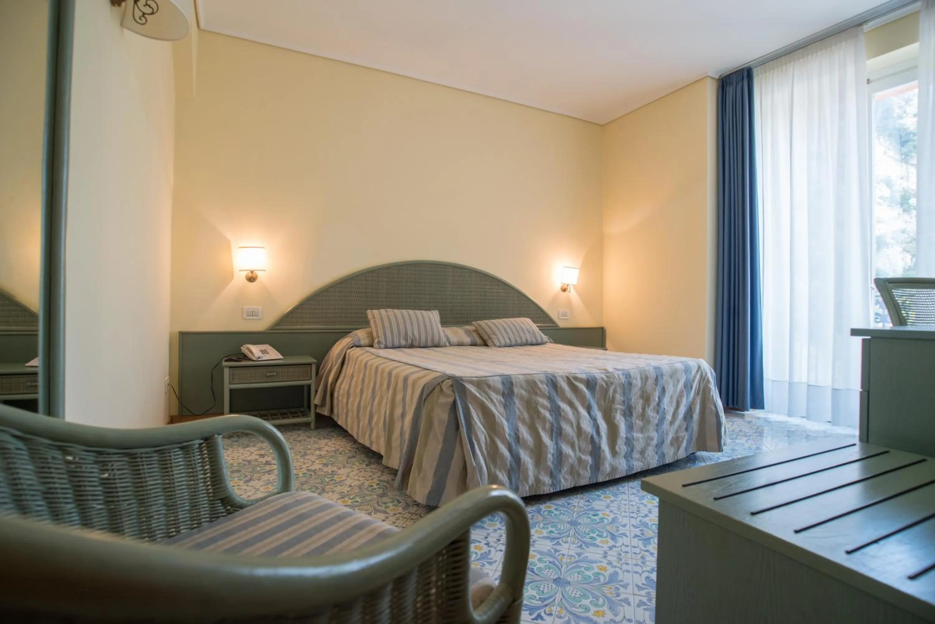 Bedroom, Bed in Hotel Villa Maria