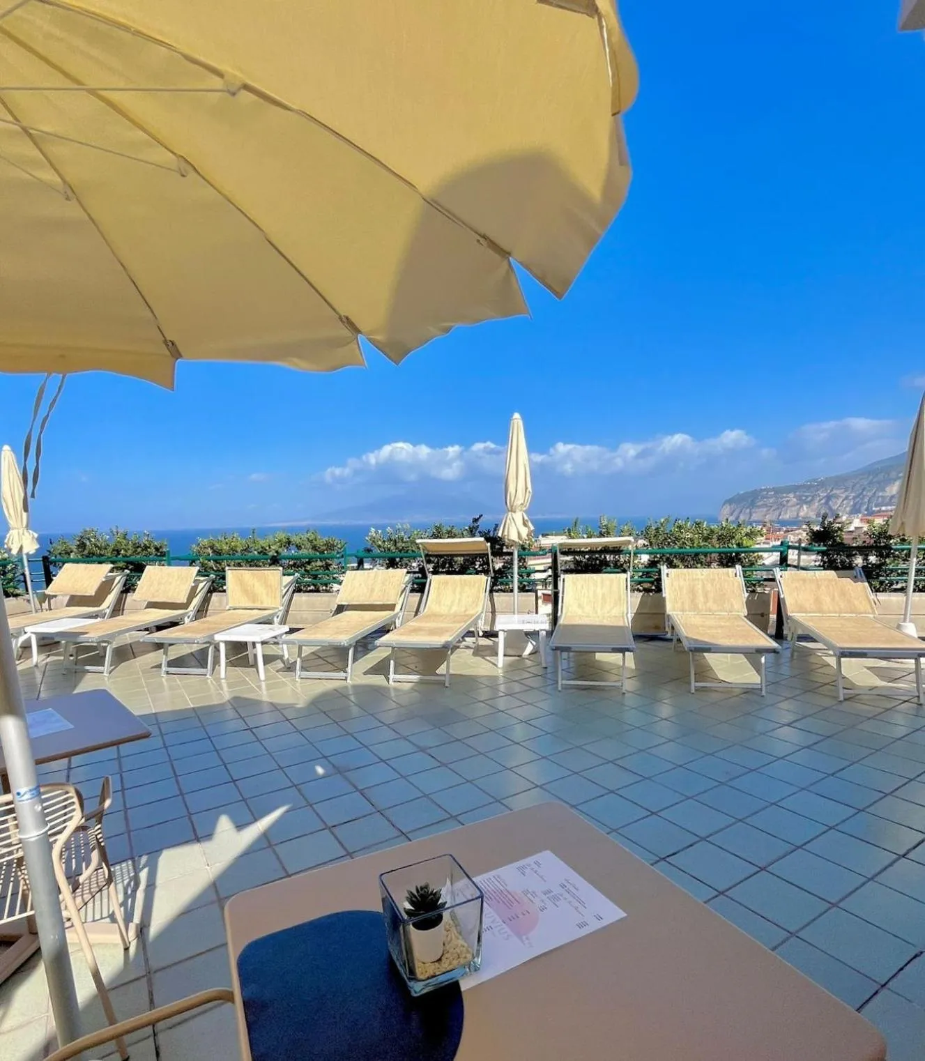 Solarium in Hotel Villa Maria